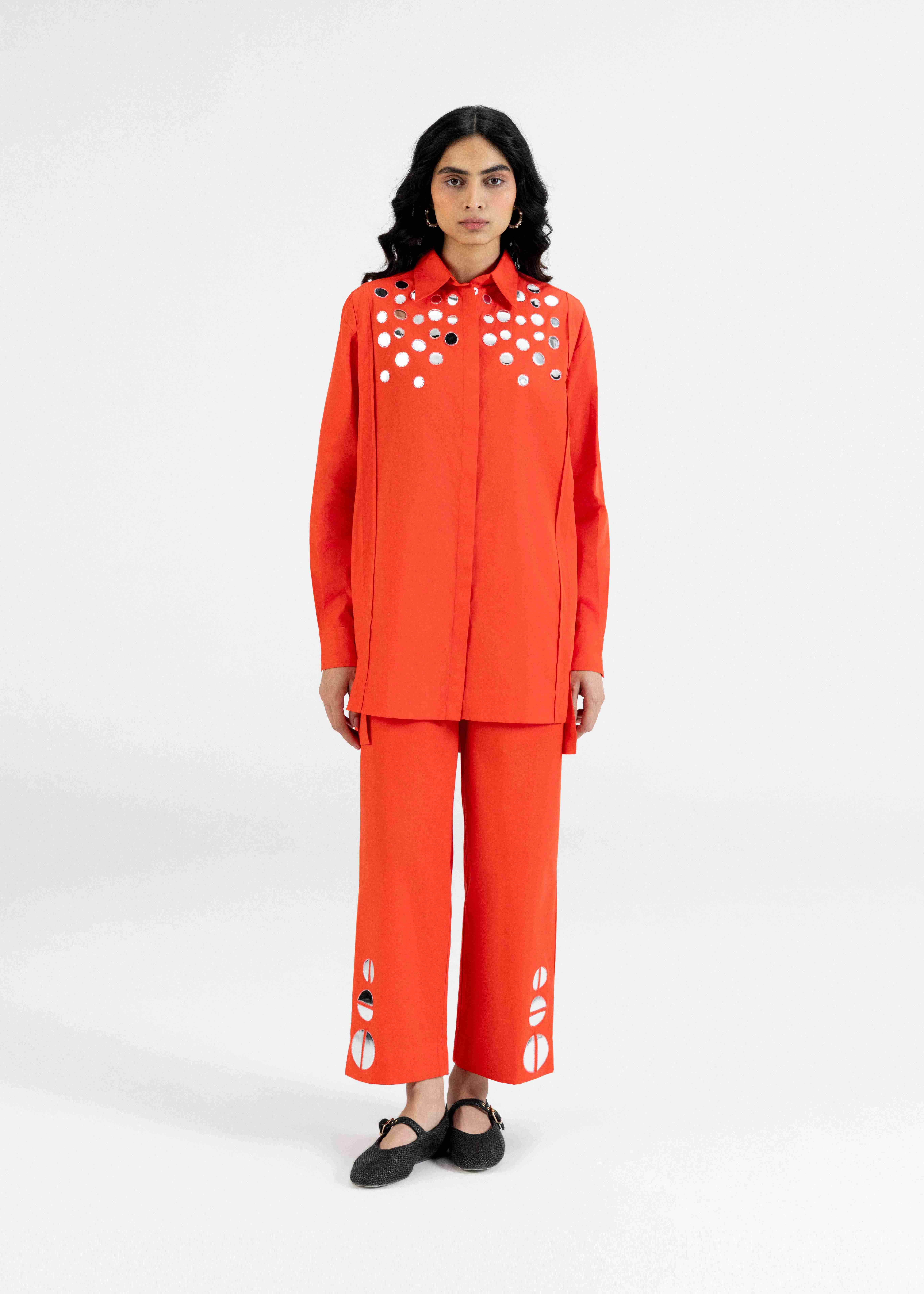 Orange Regular Shirt