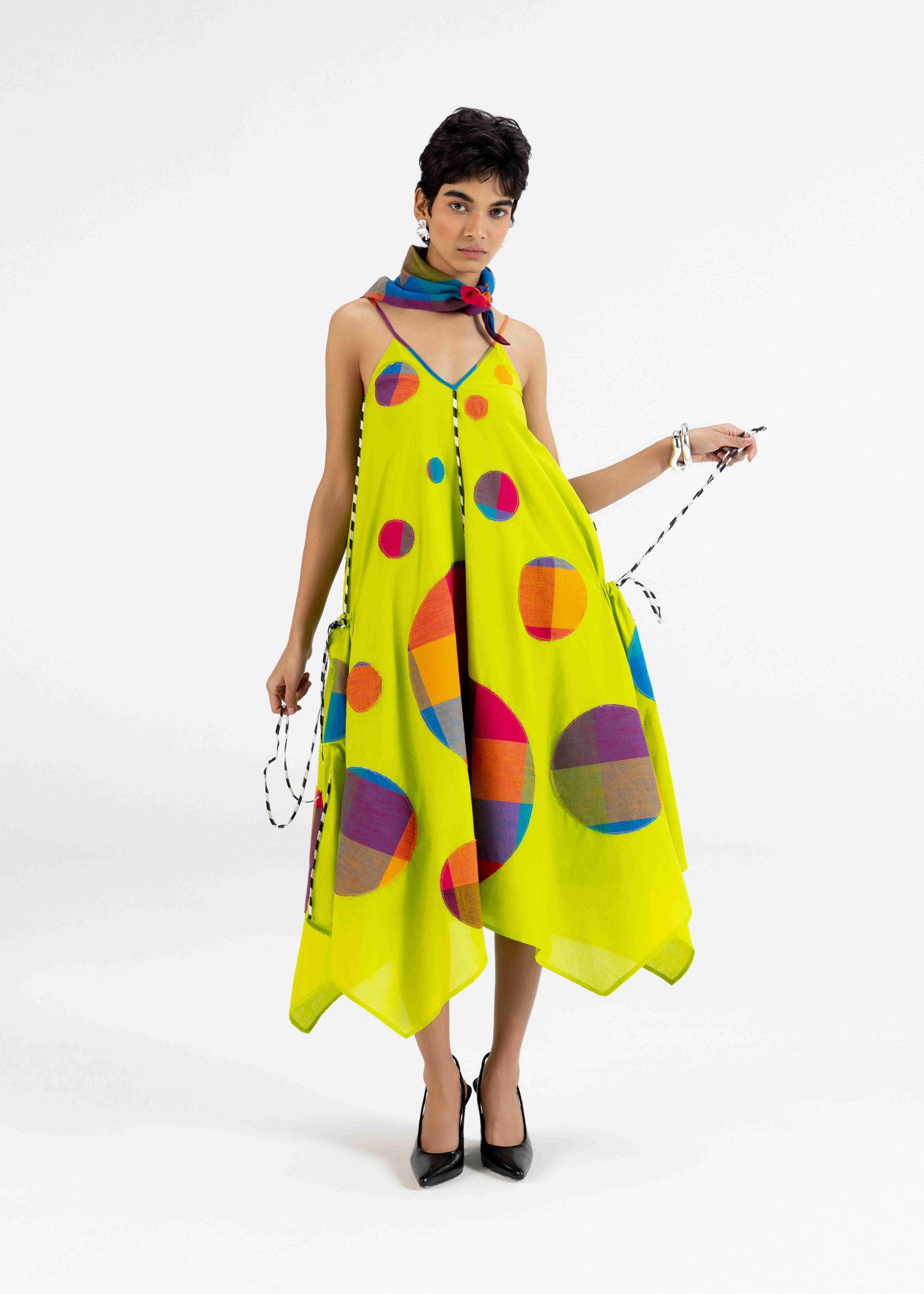 Lime Green Sun Dress