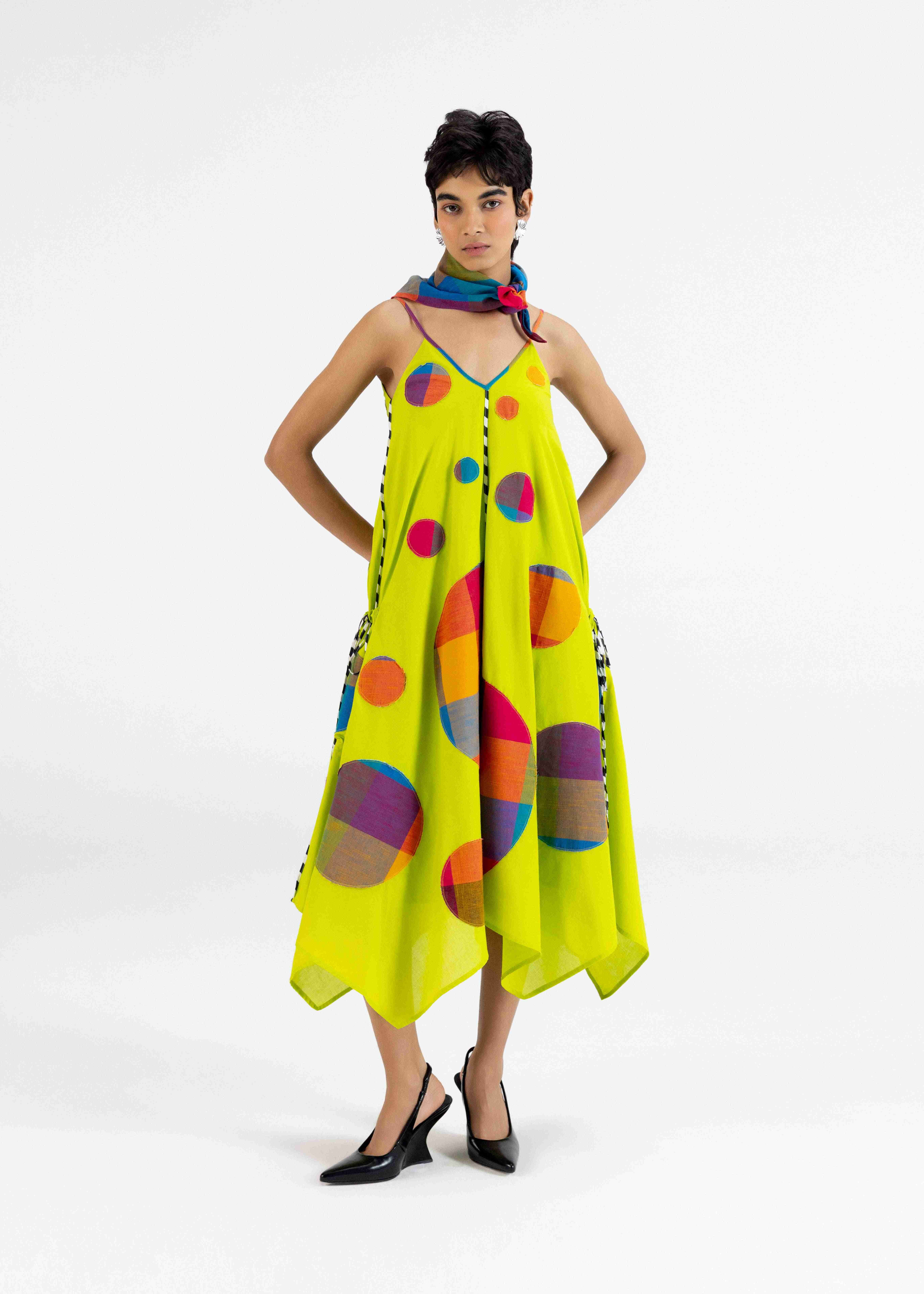 Lime Green Sun Dress