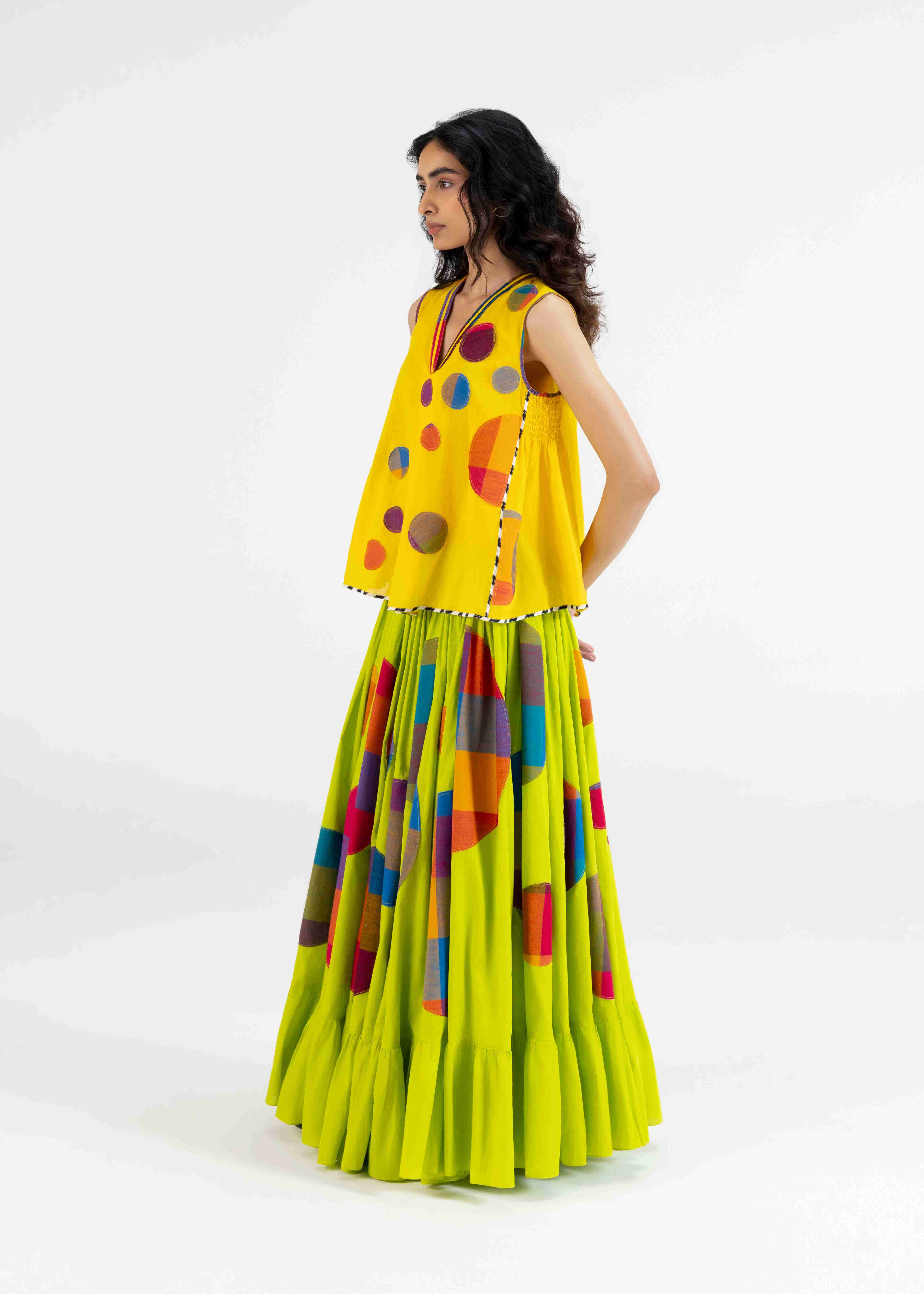 Yellow Smock Top