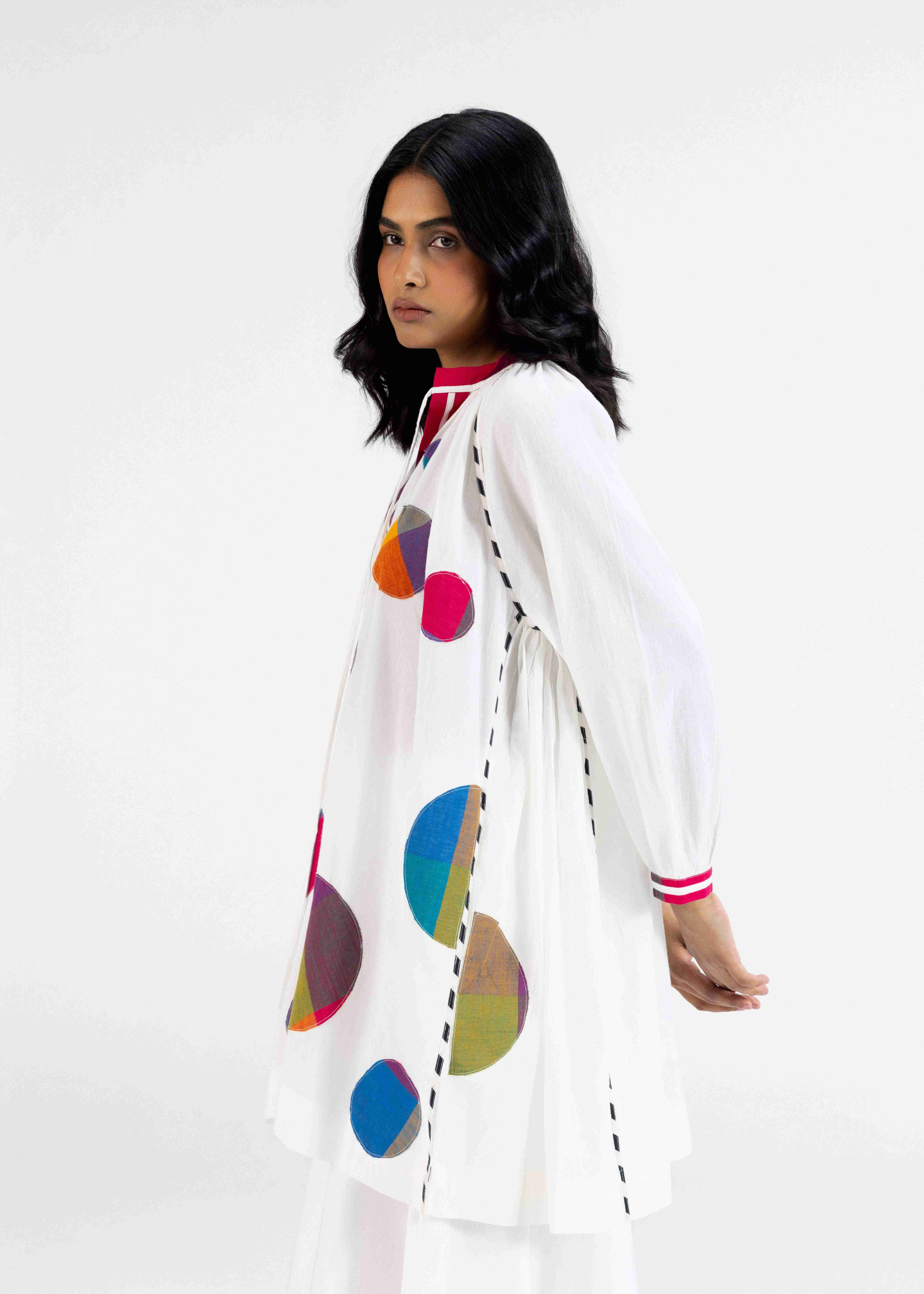 Offwhite Raglan Tunic