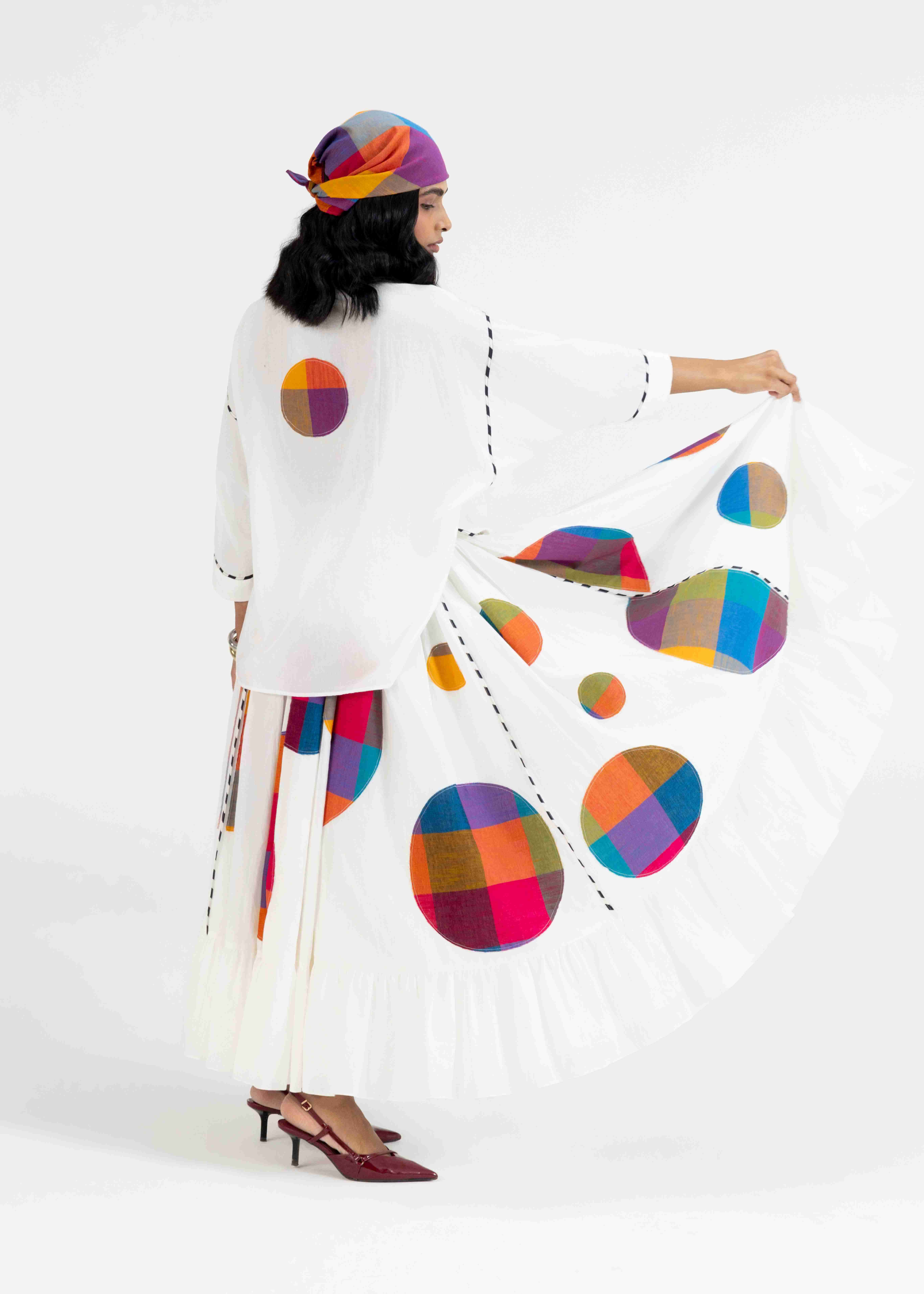 Offwhite Gypsy Skirt