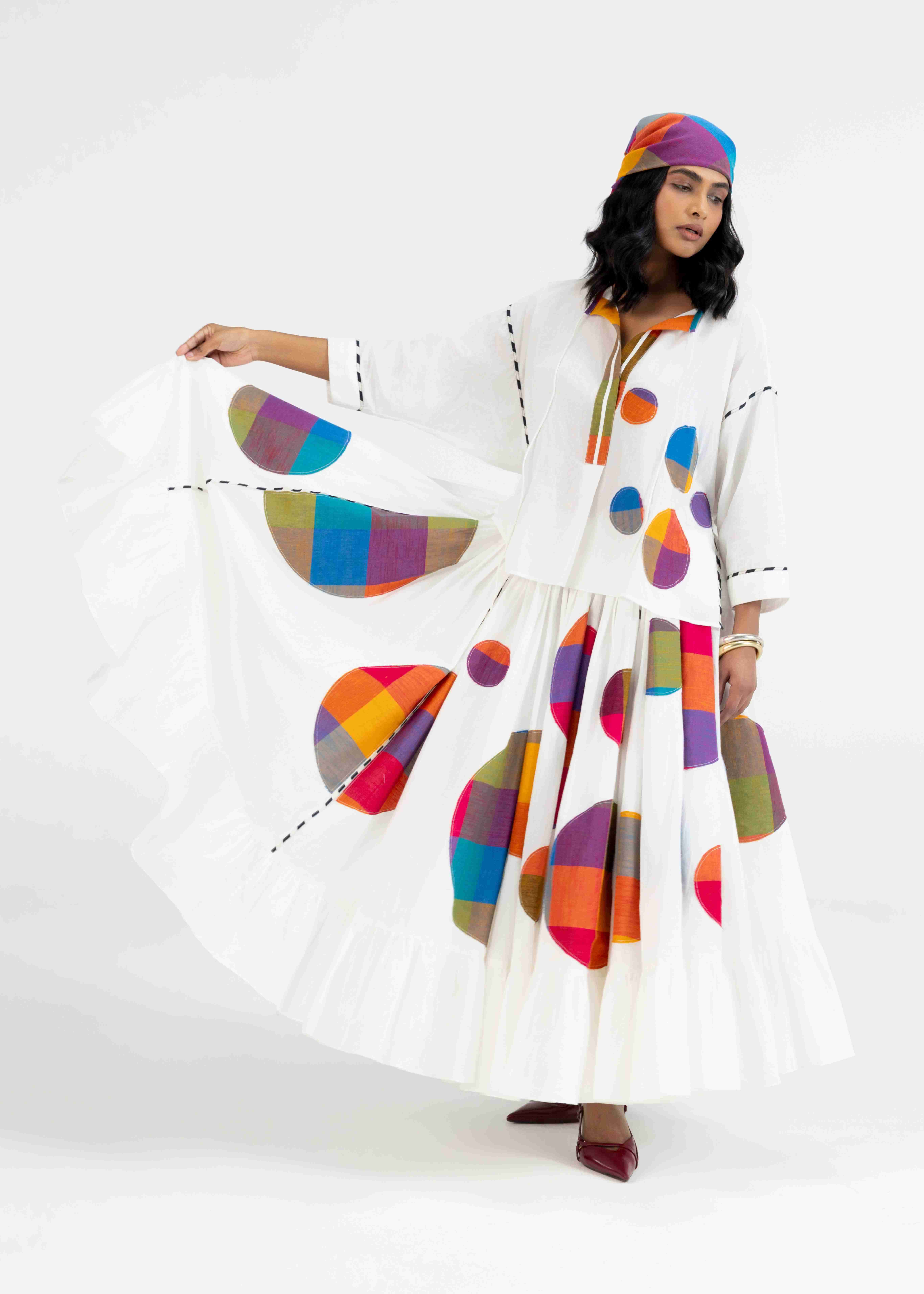 Offwhite Gypsy Skirt