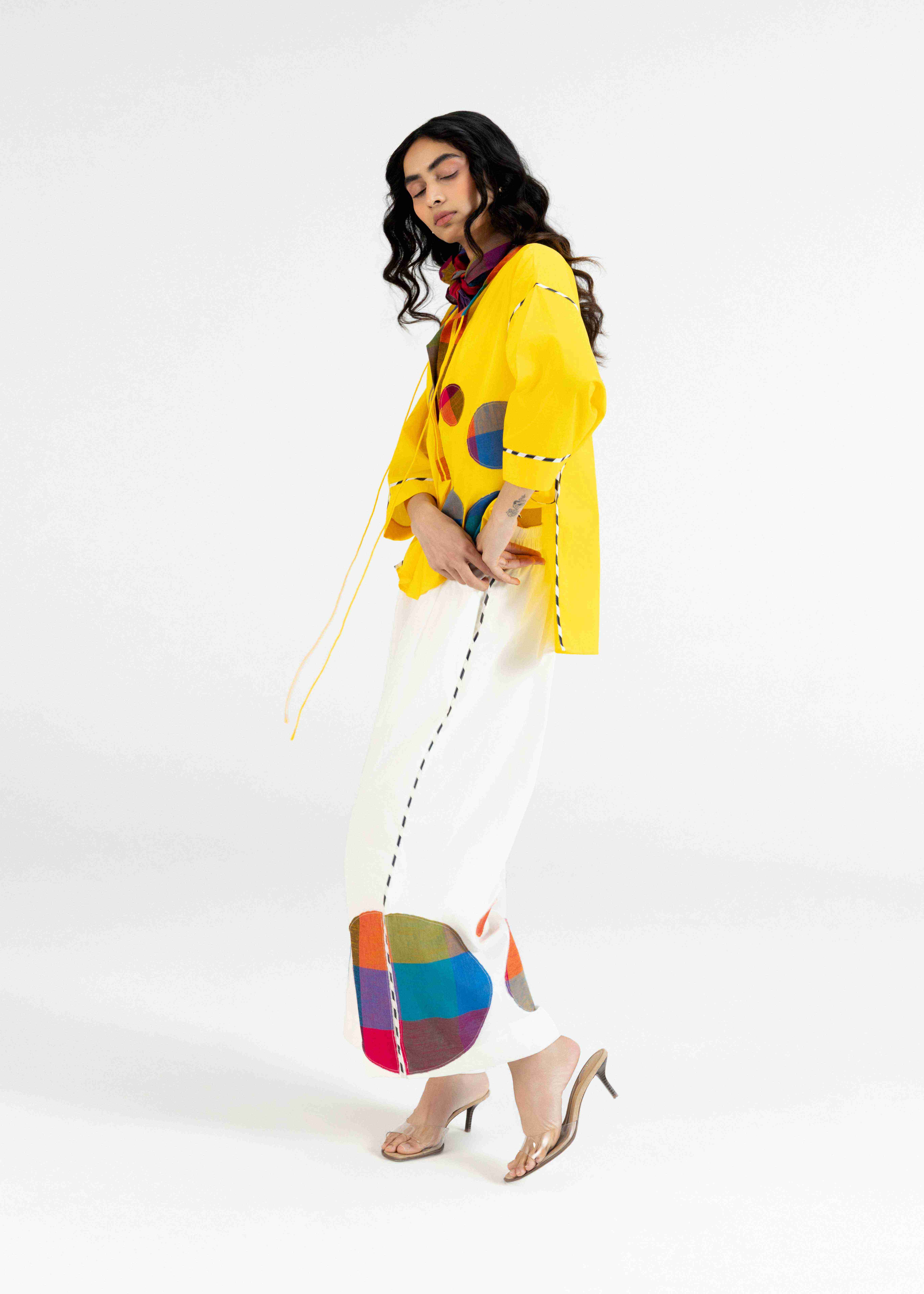 Offwhite Flared Pant