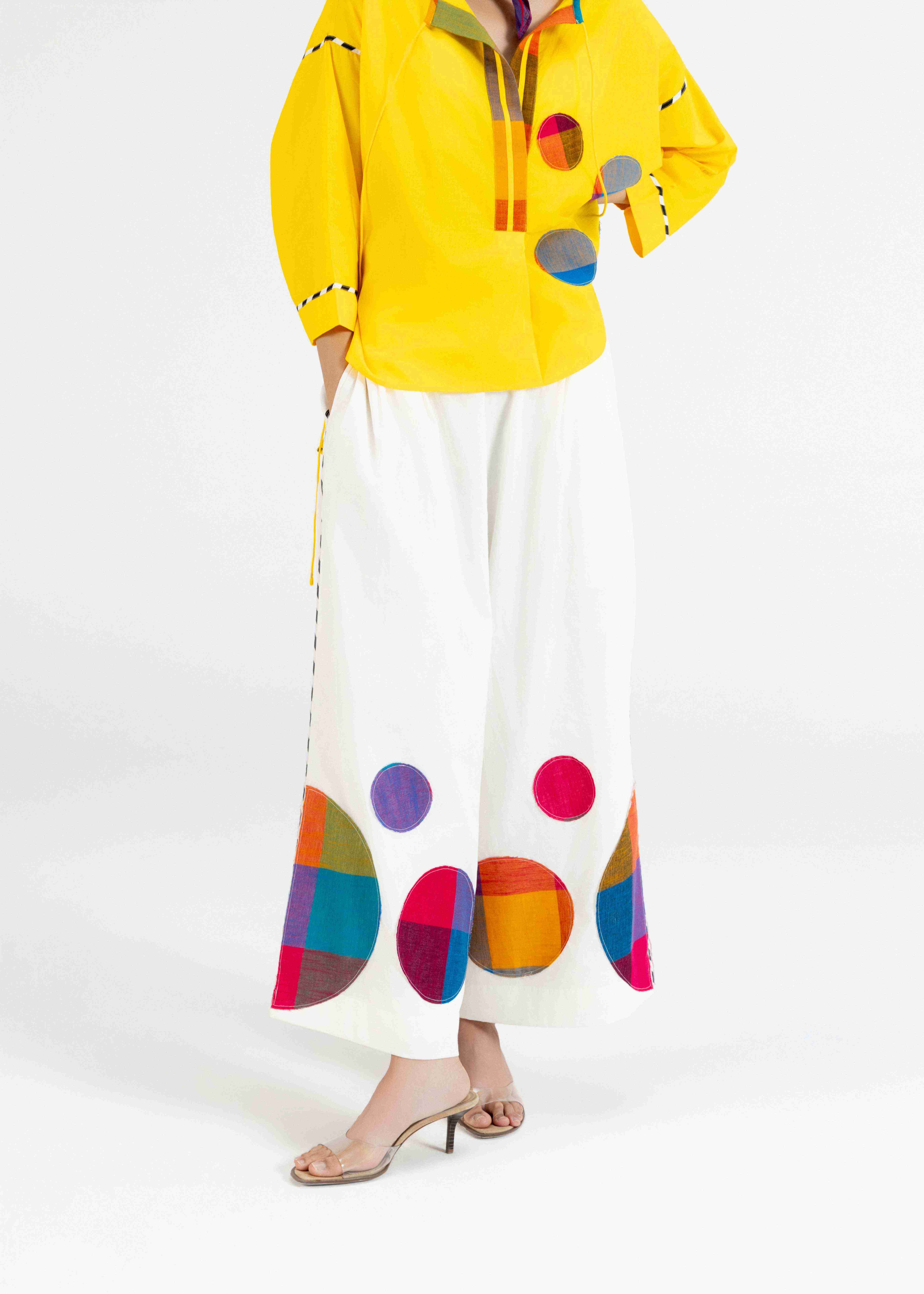 Offwhite Flared Pant