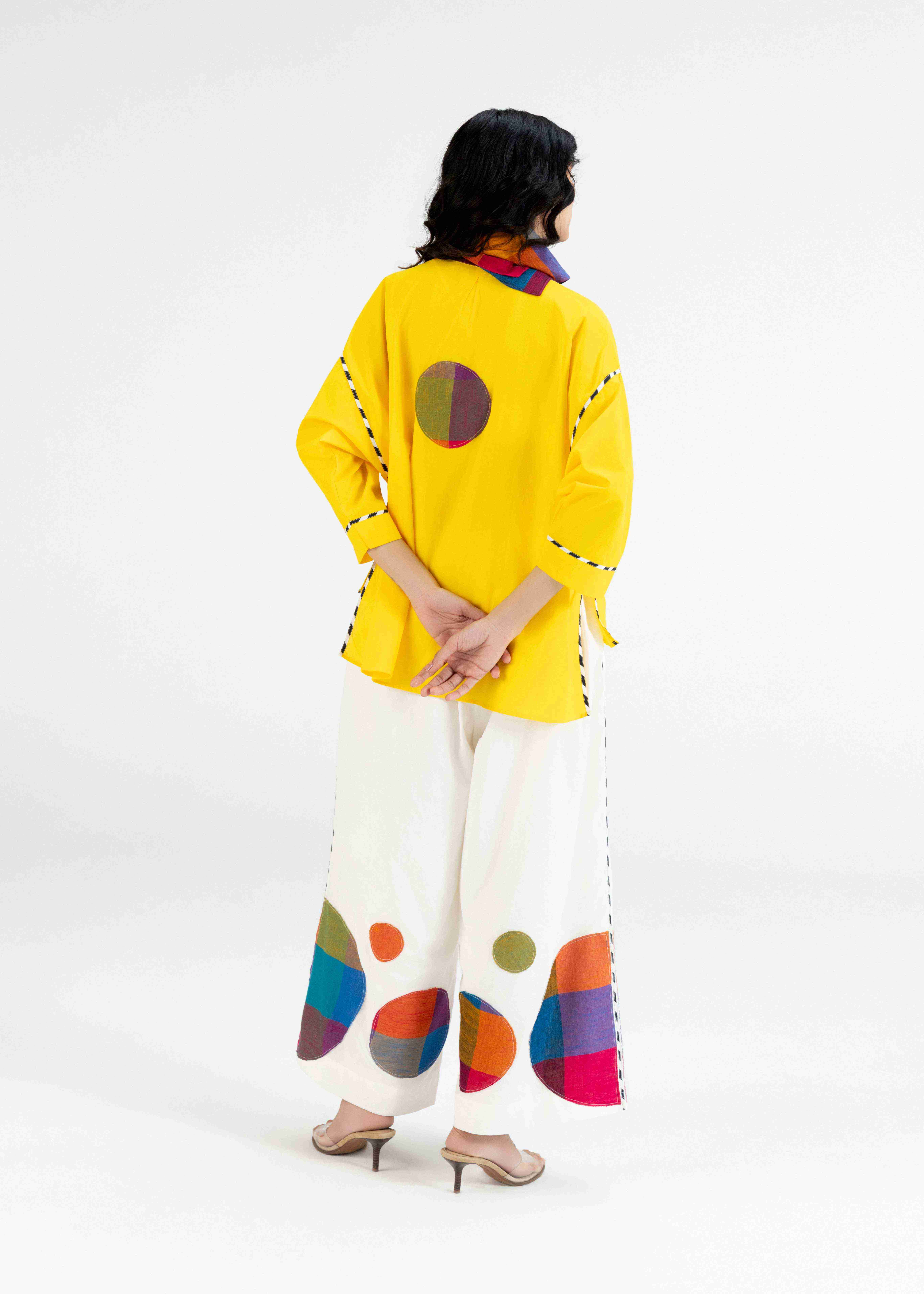 Yellow Kaftan Top