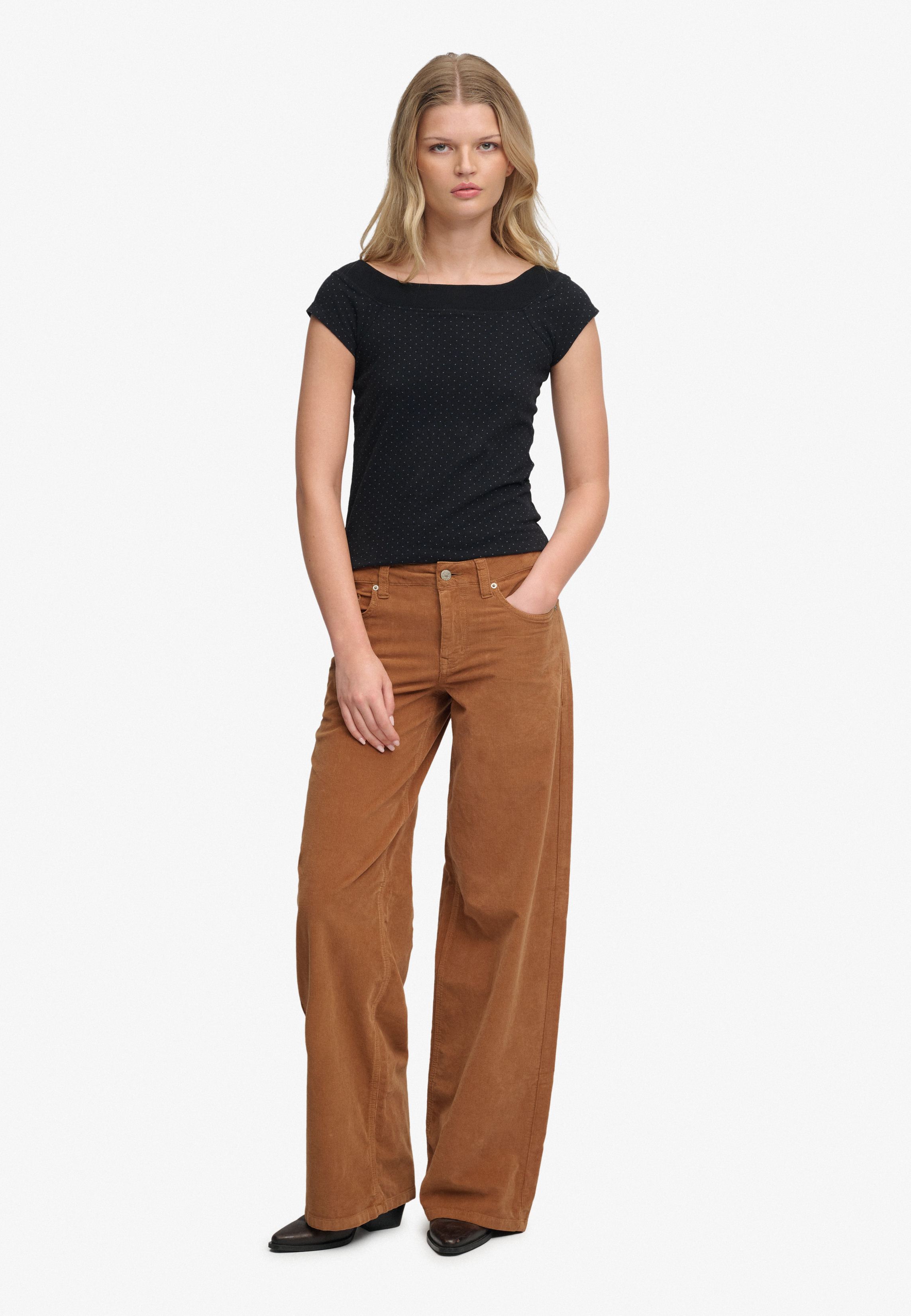 MID BAGGY MINI CORDUROY PANT