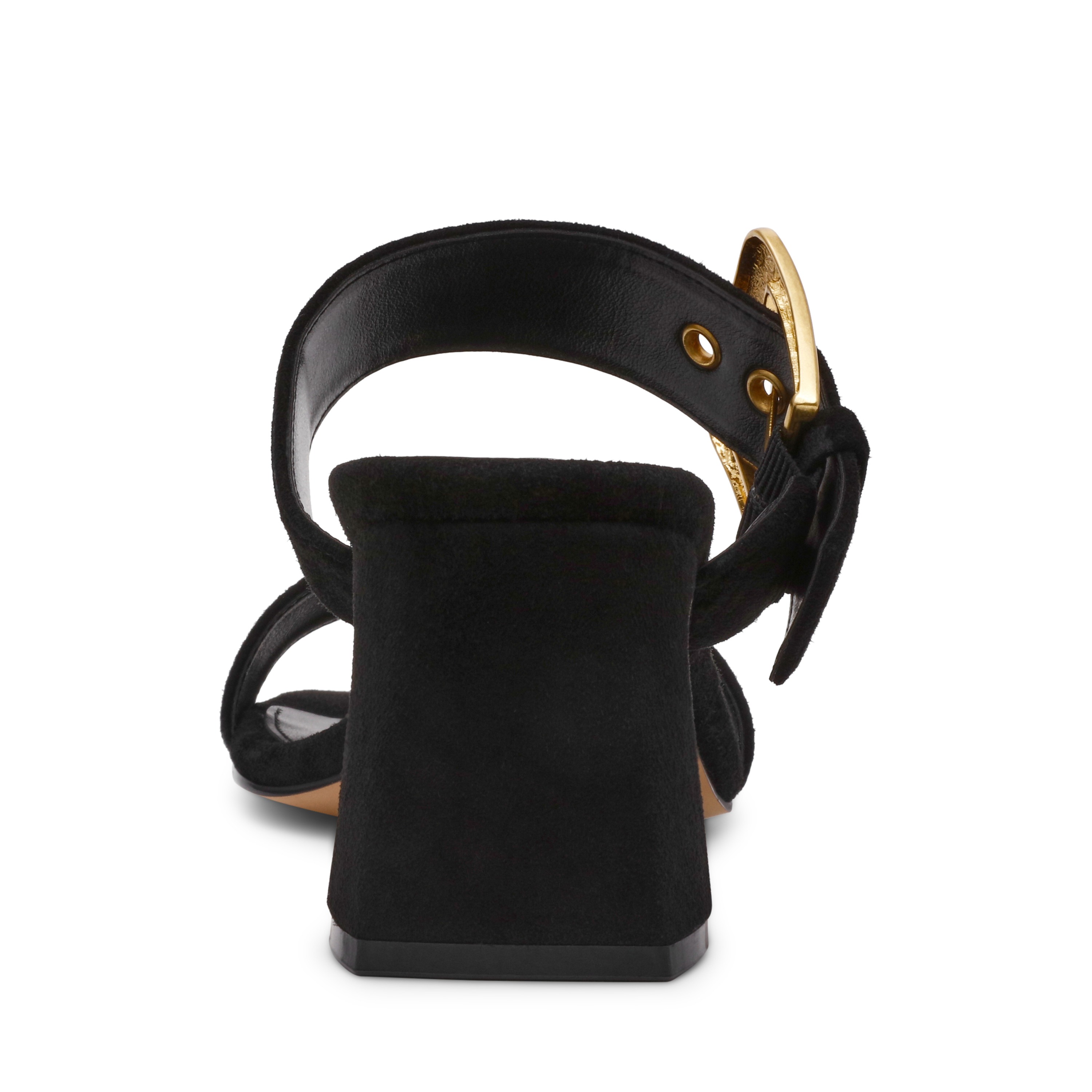 TORIANN-IN Black Heels Sandals