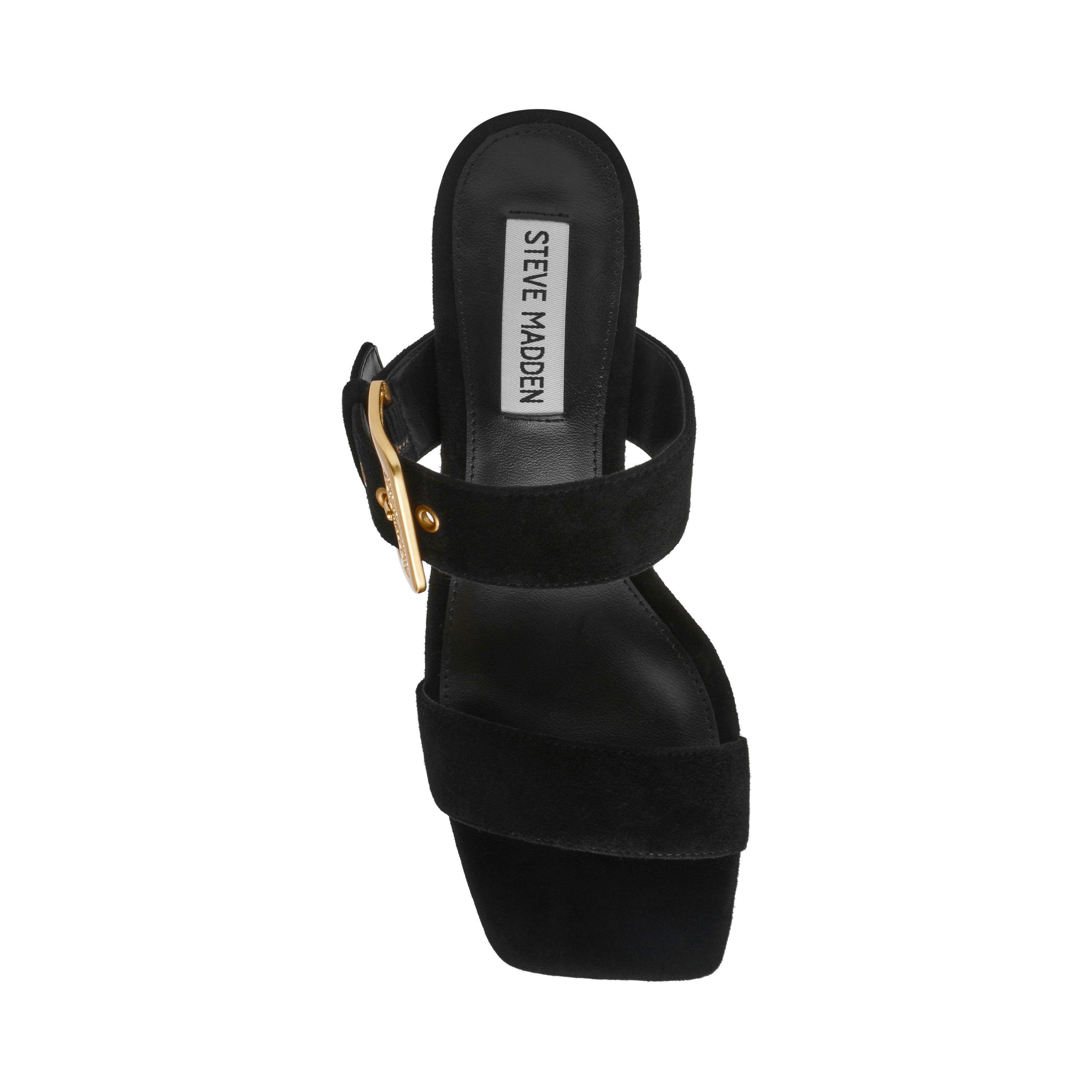 TORIANN-IN Black Heels Sandals