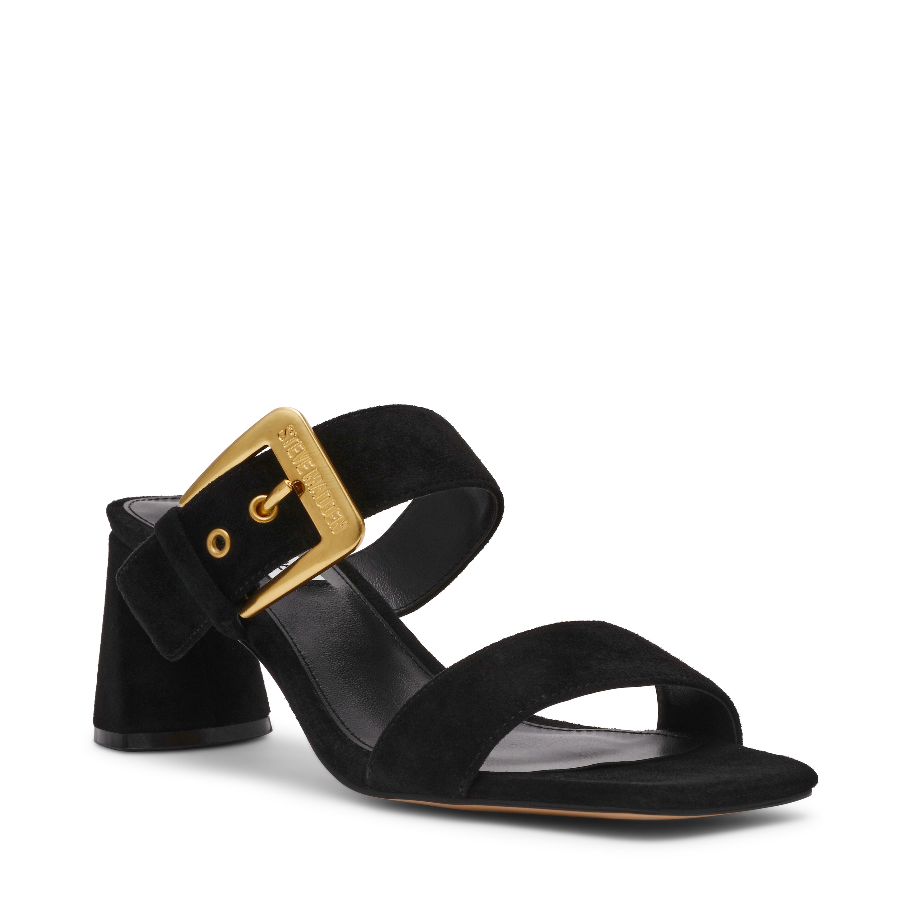 TORIANN-IN Black Heels Sandals