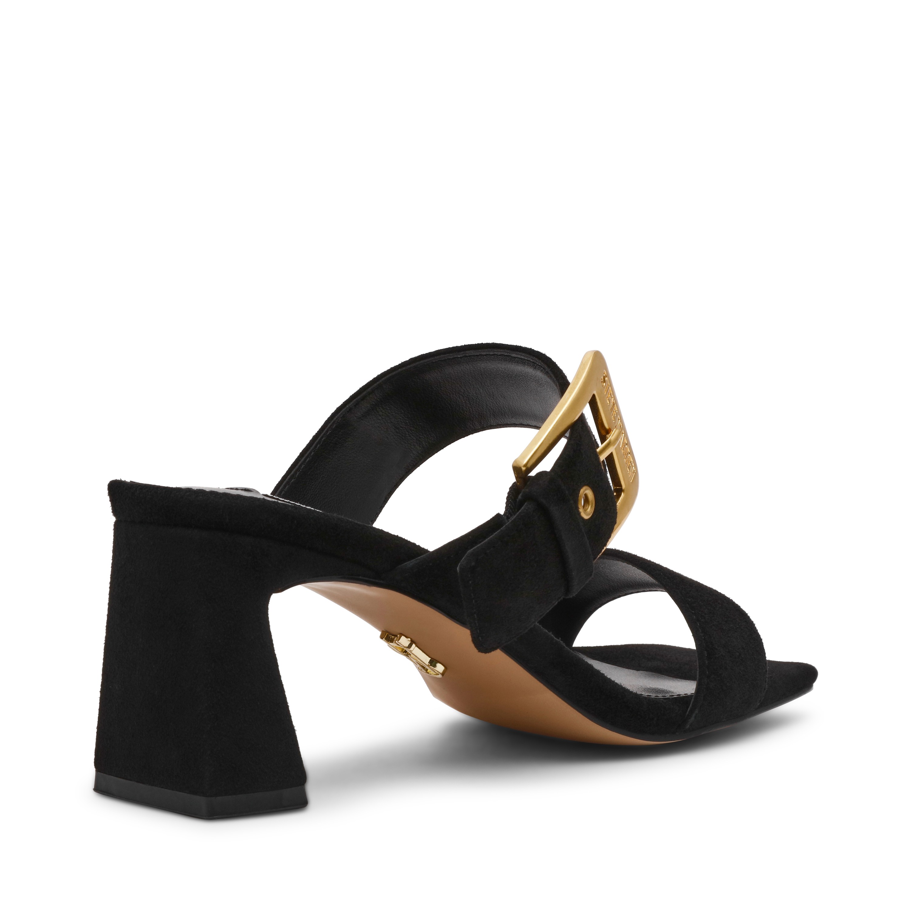 TORIANN-IN Black Heels Sandals