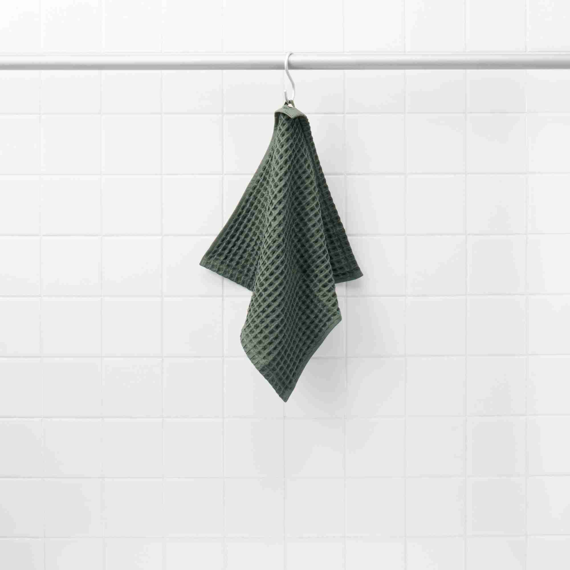 WAFFLE HAND TOWEL WITH LOOP