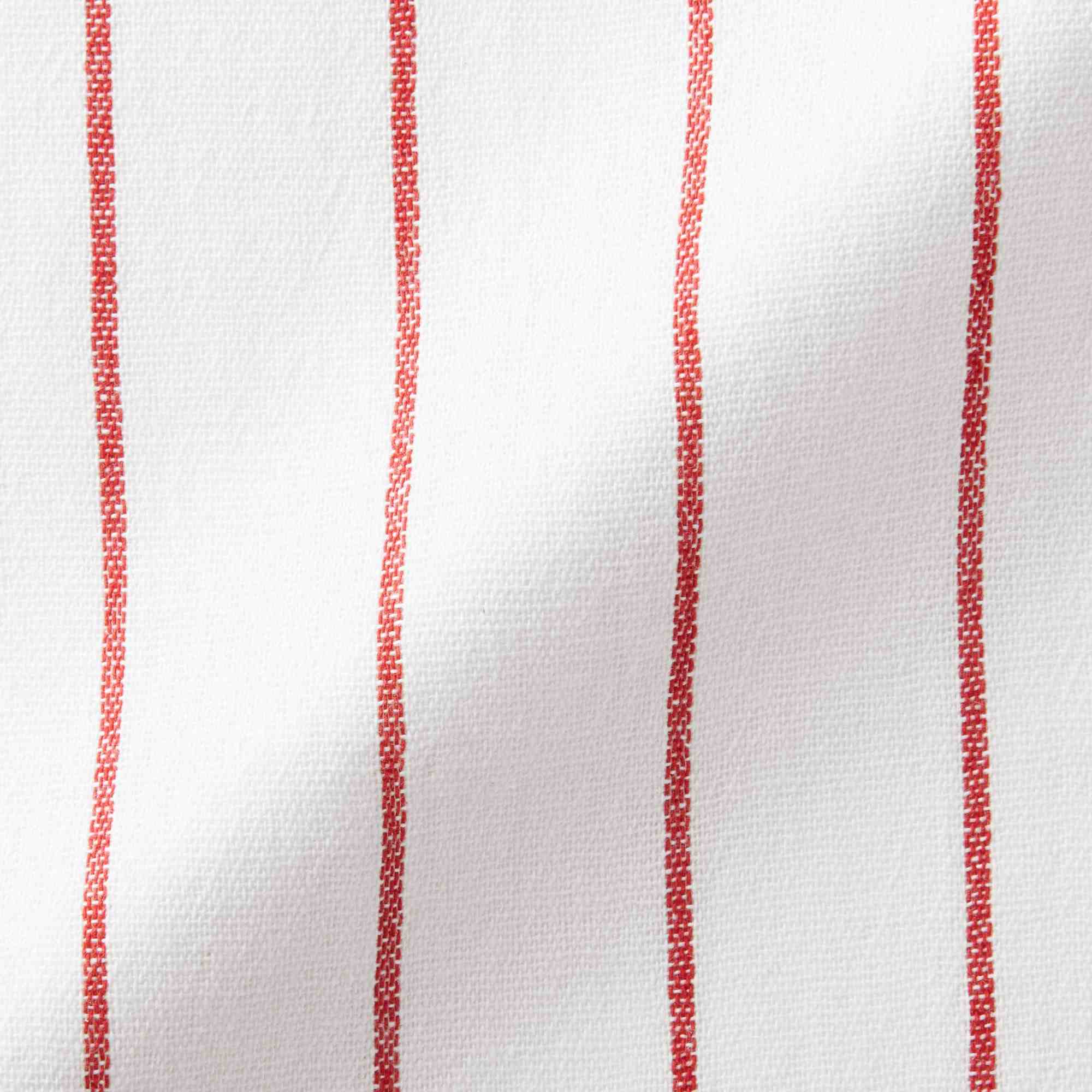 Indian cotton Yarn-dyed kitchen cloth Set of 6 / Red