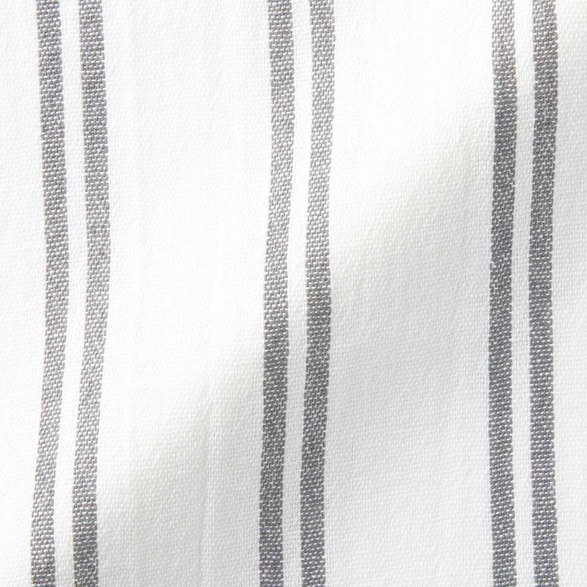 Indian cotton Yarn-dyed kitchen cloth Set of 6/Charcoal grey