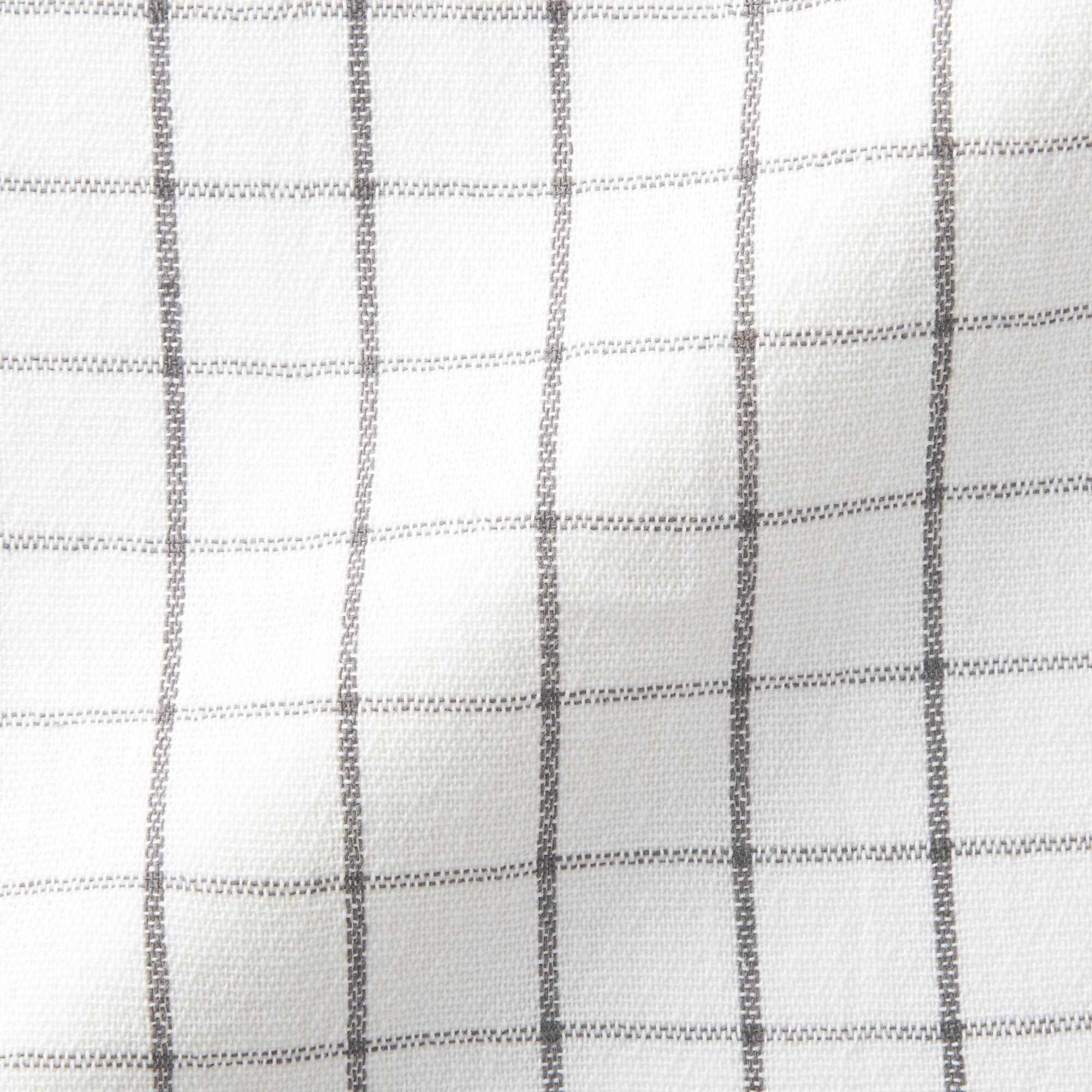 Indian cotton Yarn-dyed kitchen cloth Set of 6/Charcoal grey