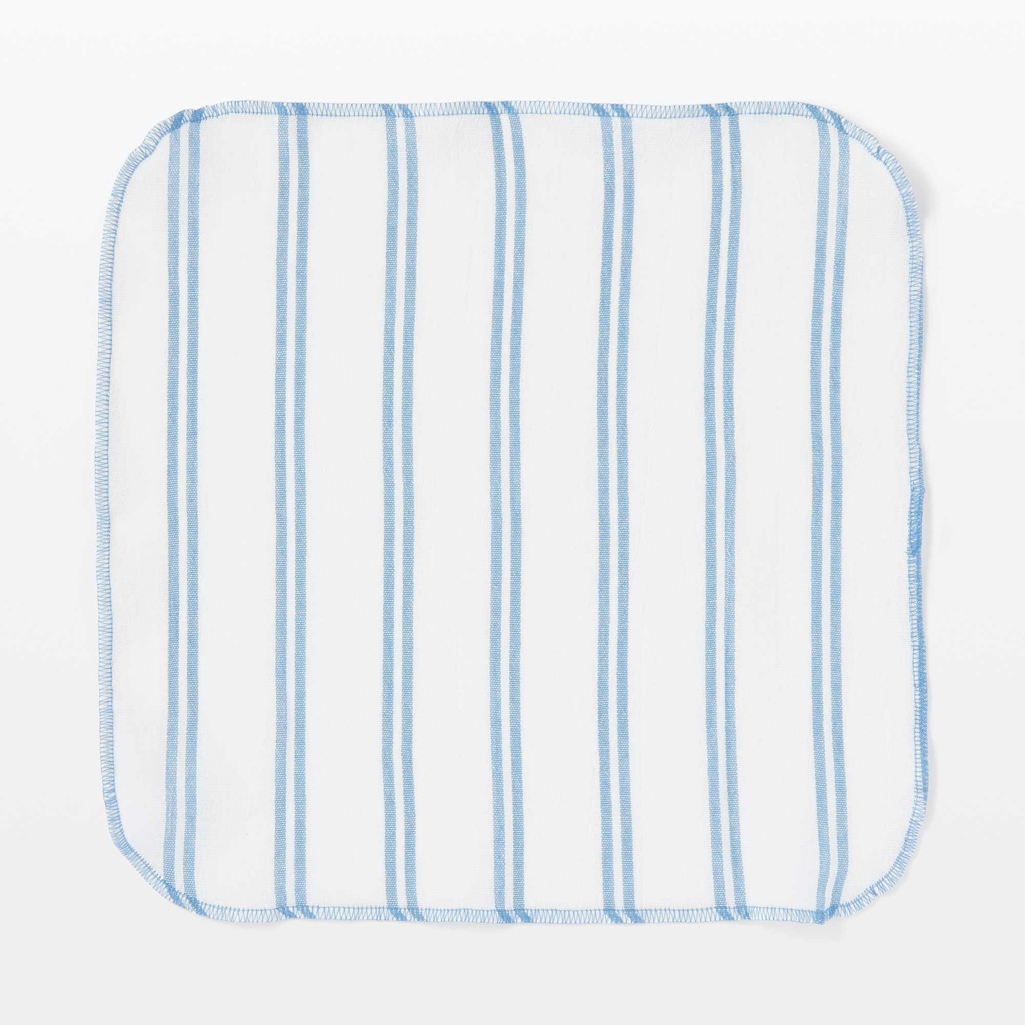 Indian cotton Yarn-dyed kitchen cloth Set of 6 / Blue
