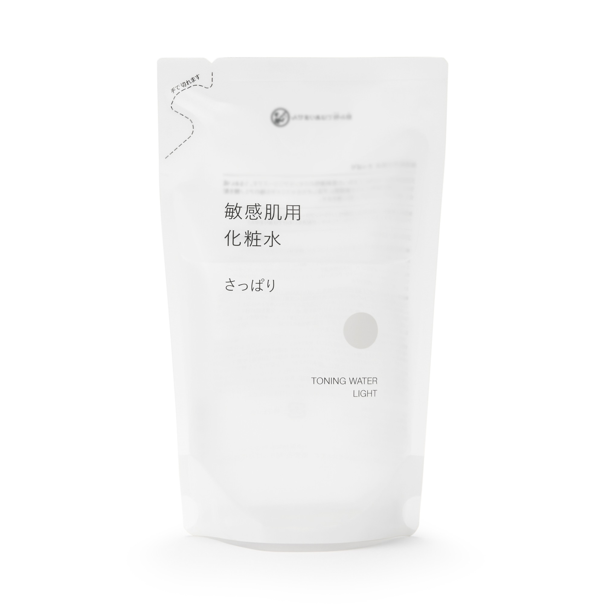 SENSITIVE SKIN TONING WATER LIGHT (REFILL)