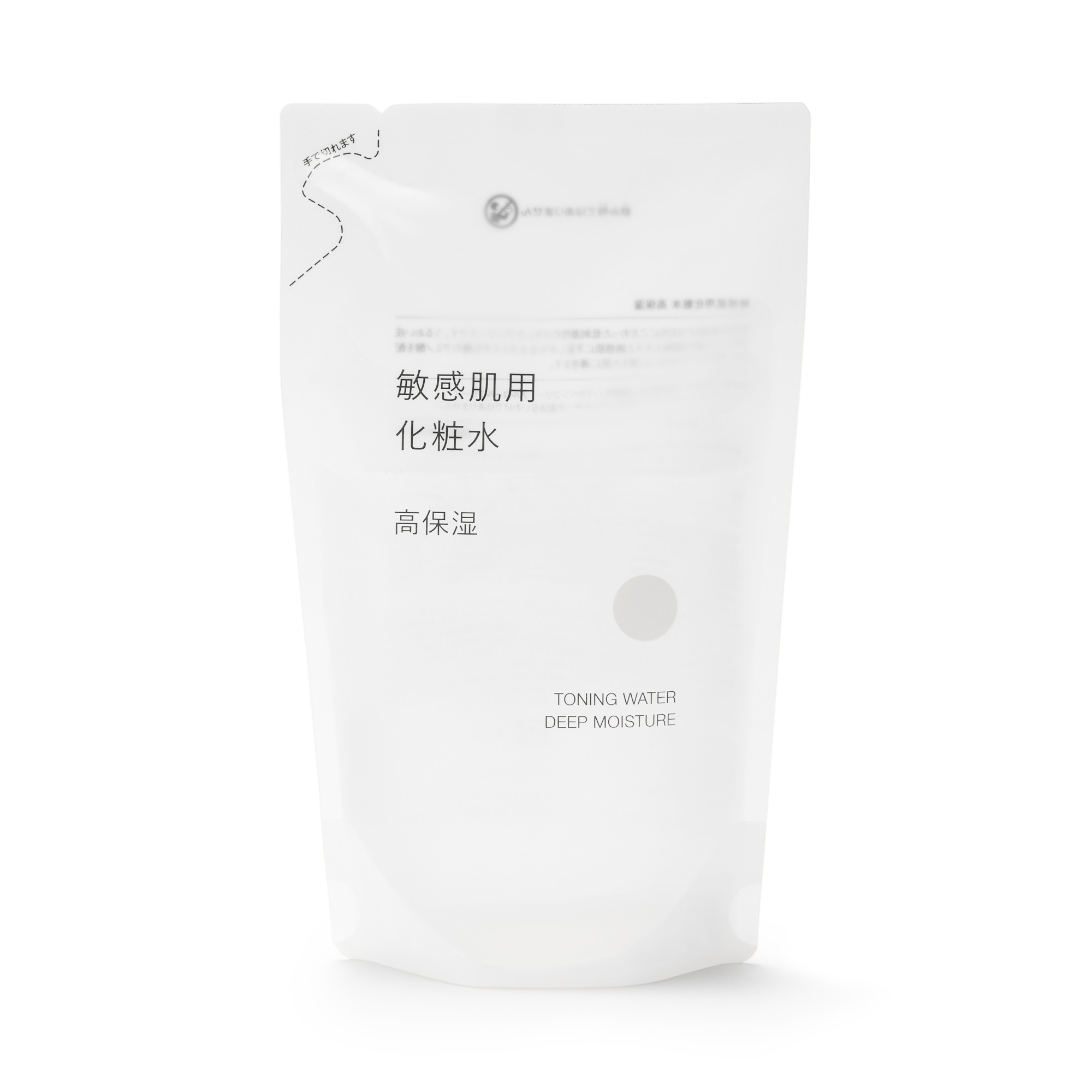 SENSITIVE SKIN TONING WATER DEEP MOISTURE (REFILL)