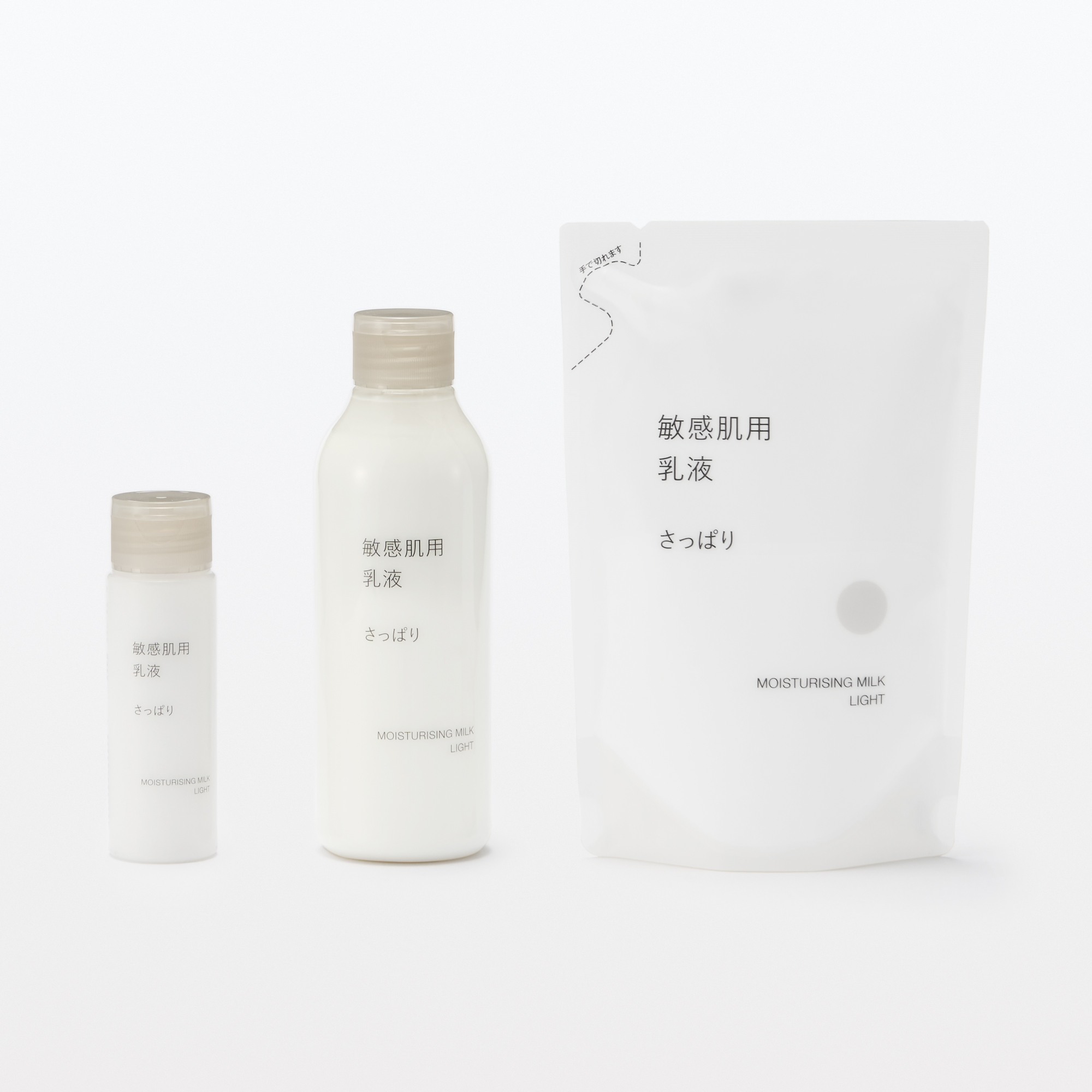 SENSITIVE SKIN MOISTURISING MILK LIGHT (REFILL)