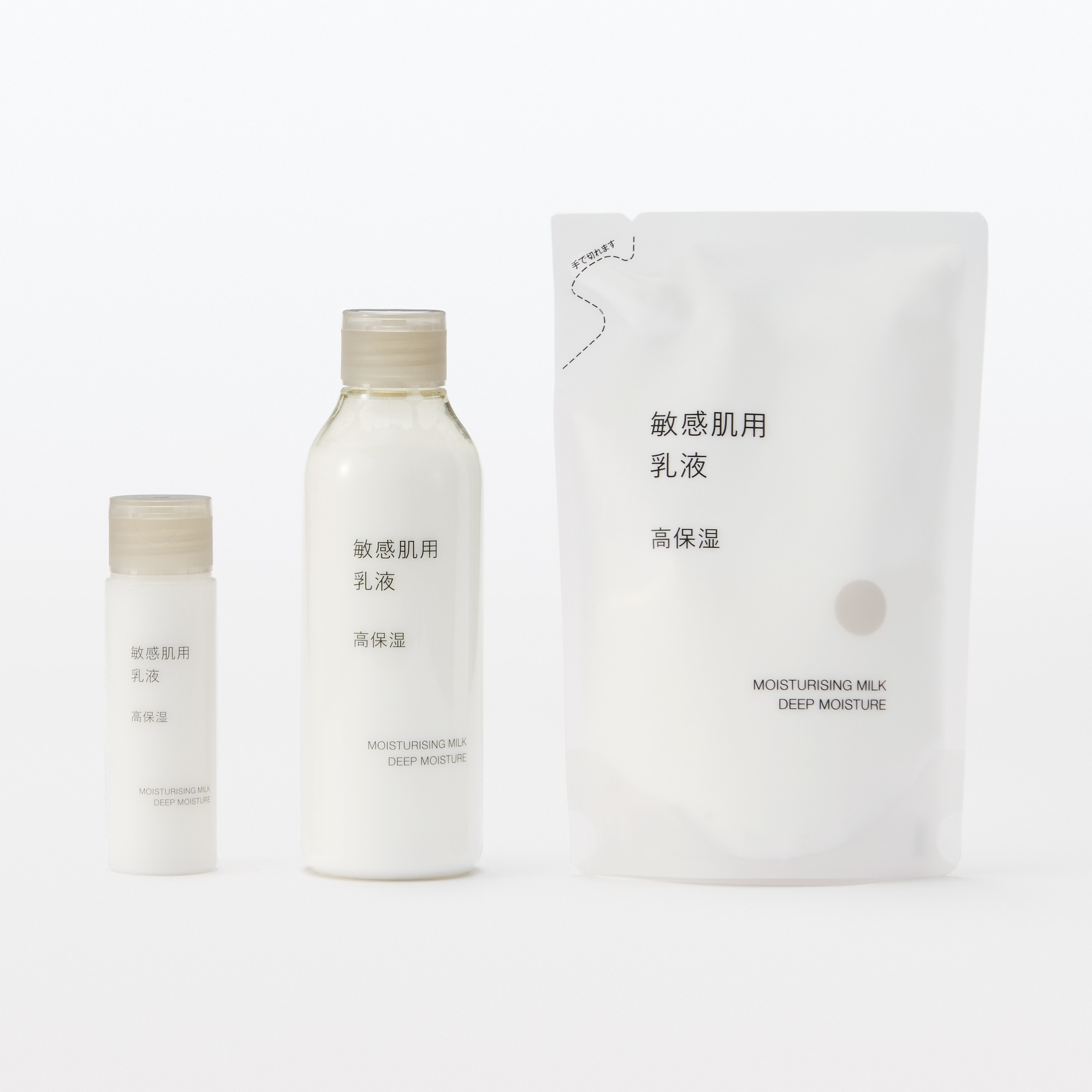 SENSITIVE SKIN MOISTURISING MILK DEEP MOISTURE (REFILL)