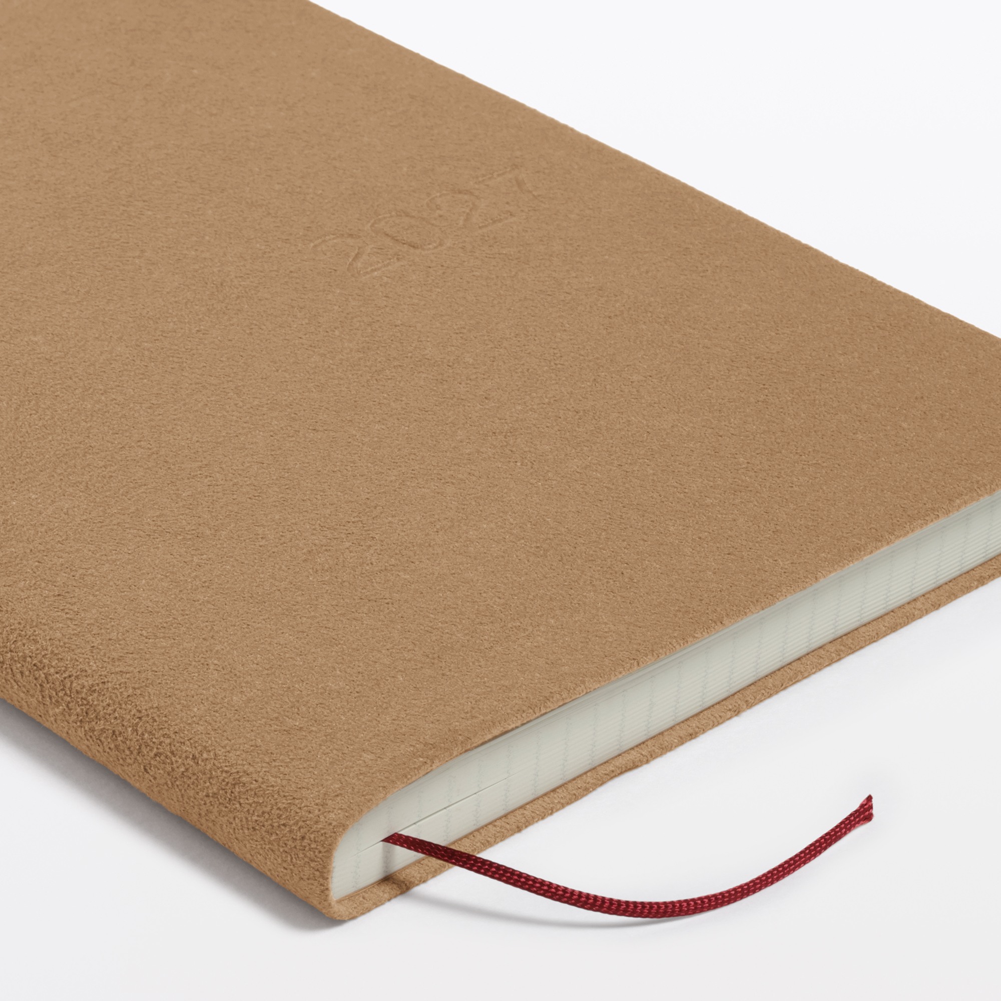 Faux suede Monday start Month/Weekly planner From Dec. 2026