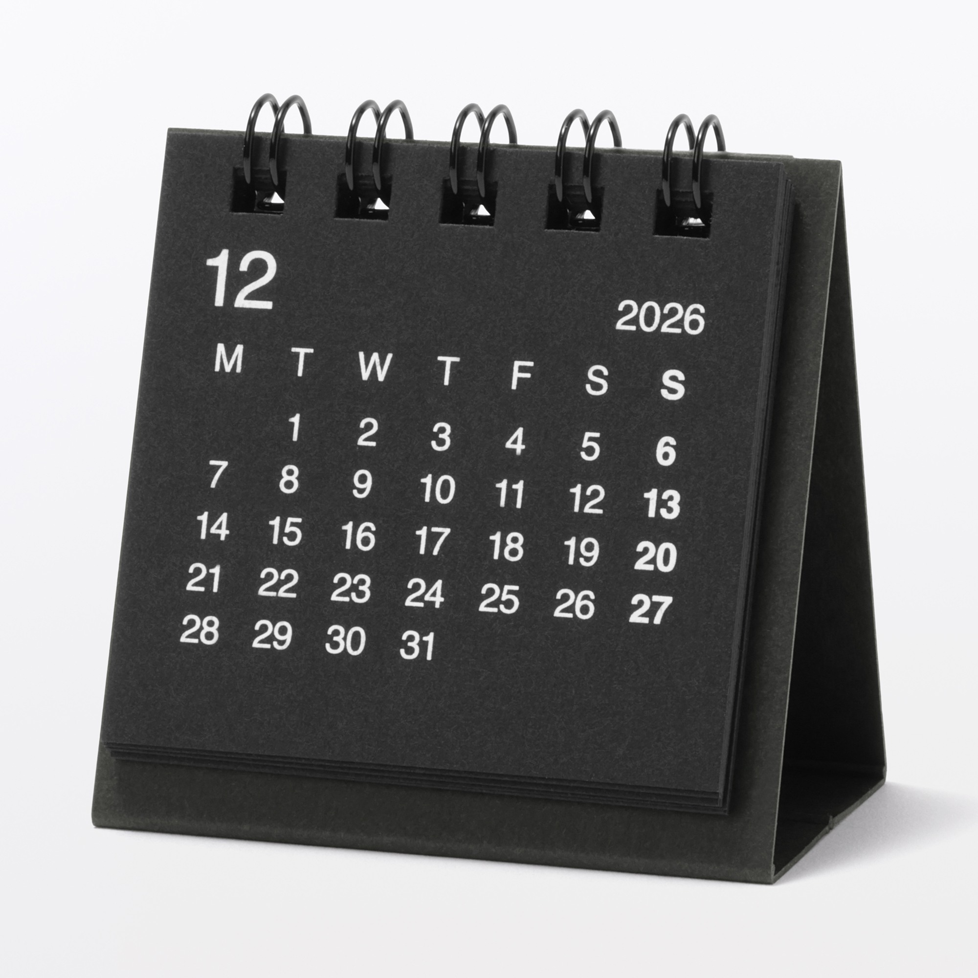 Monday start Mini calendar / Dec. 2026 - Dec. 2027