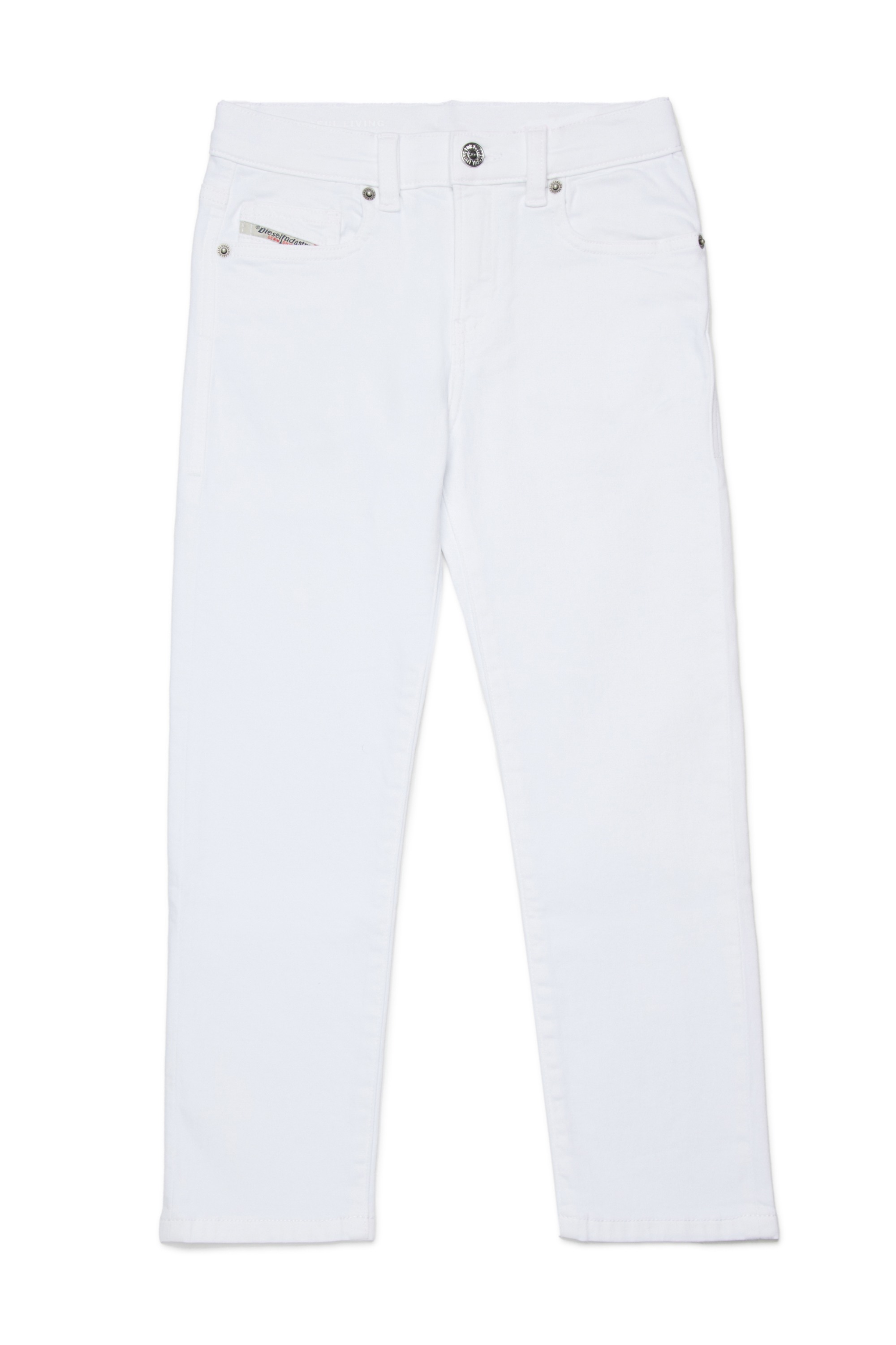 White Regular Fit Regular jeans-2020 D-Viker