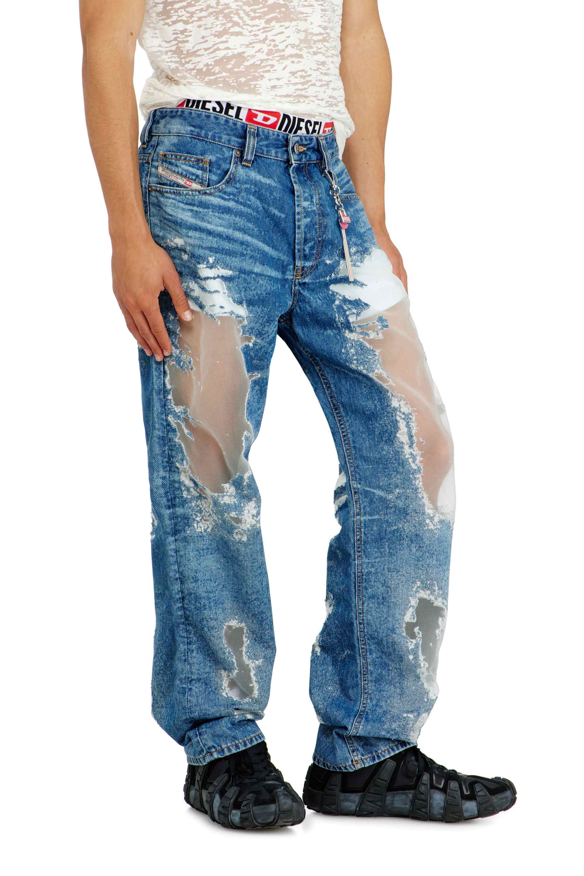 Blue Regular Jeans Regular Waist 2024 D-Macs