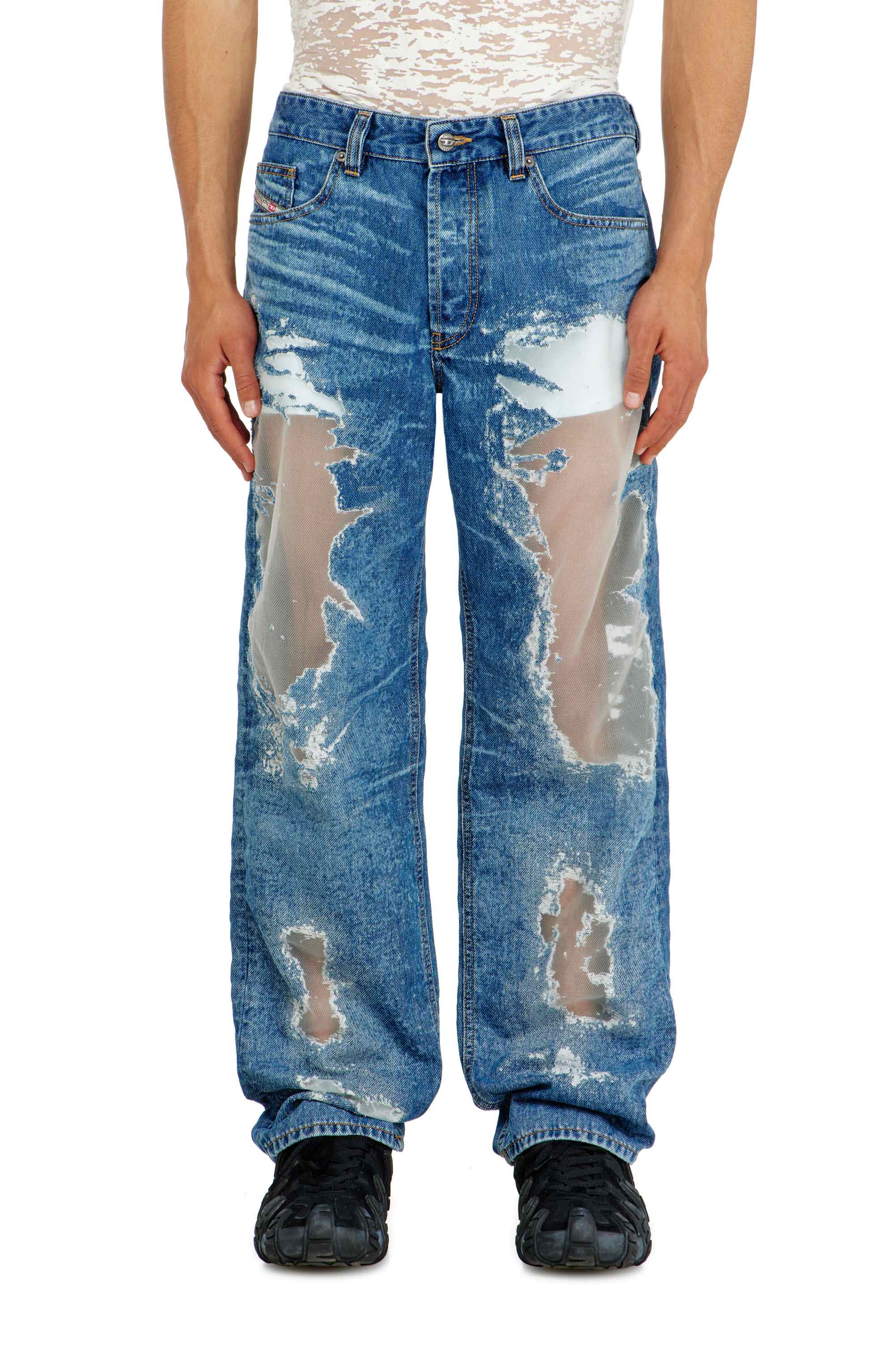 Blue Regular Jeans Regular Waist 2024 D-Macs