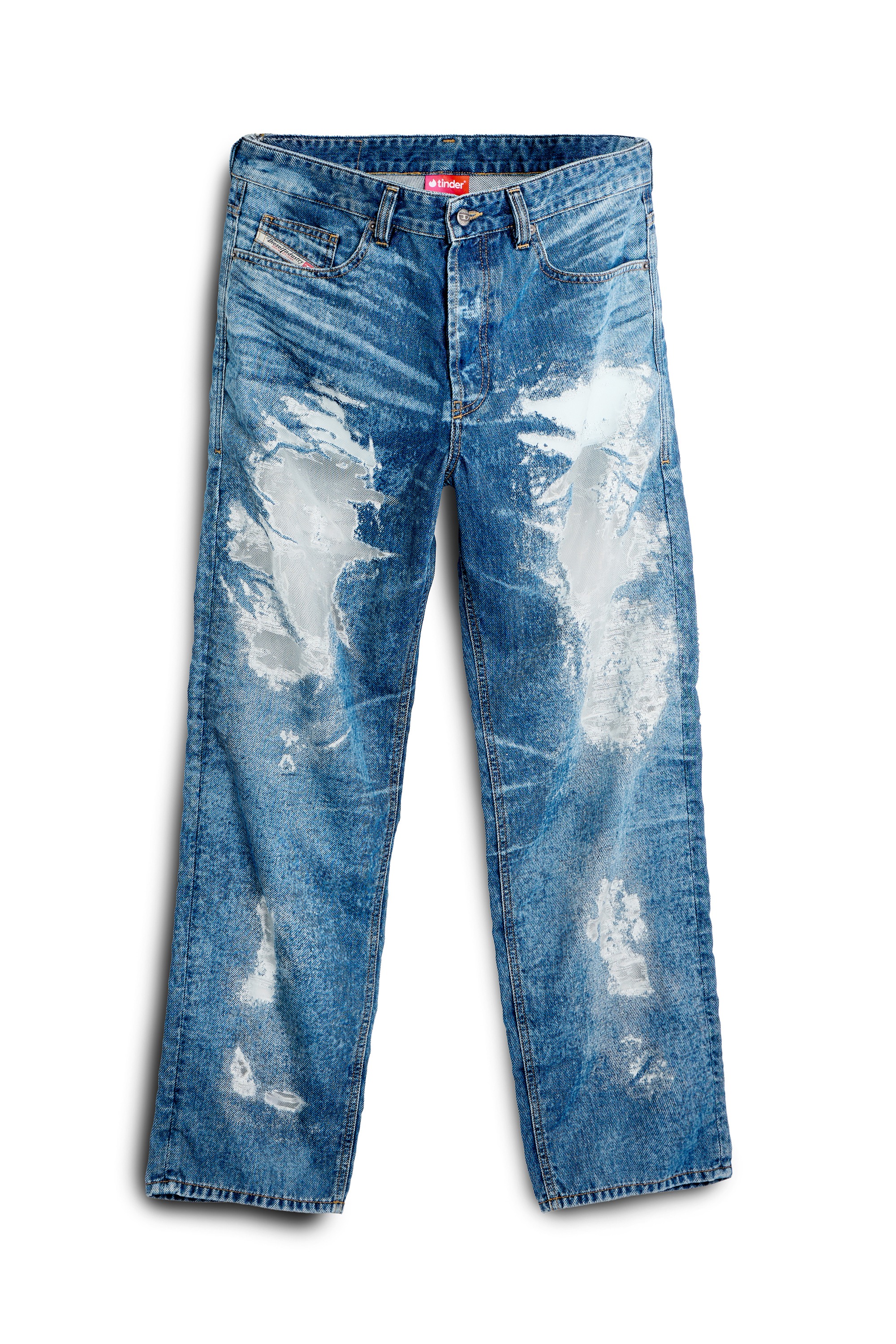 Blue Regular Jeans Regular Waist 2024 D-Macs