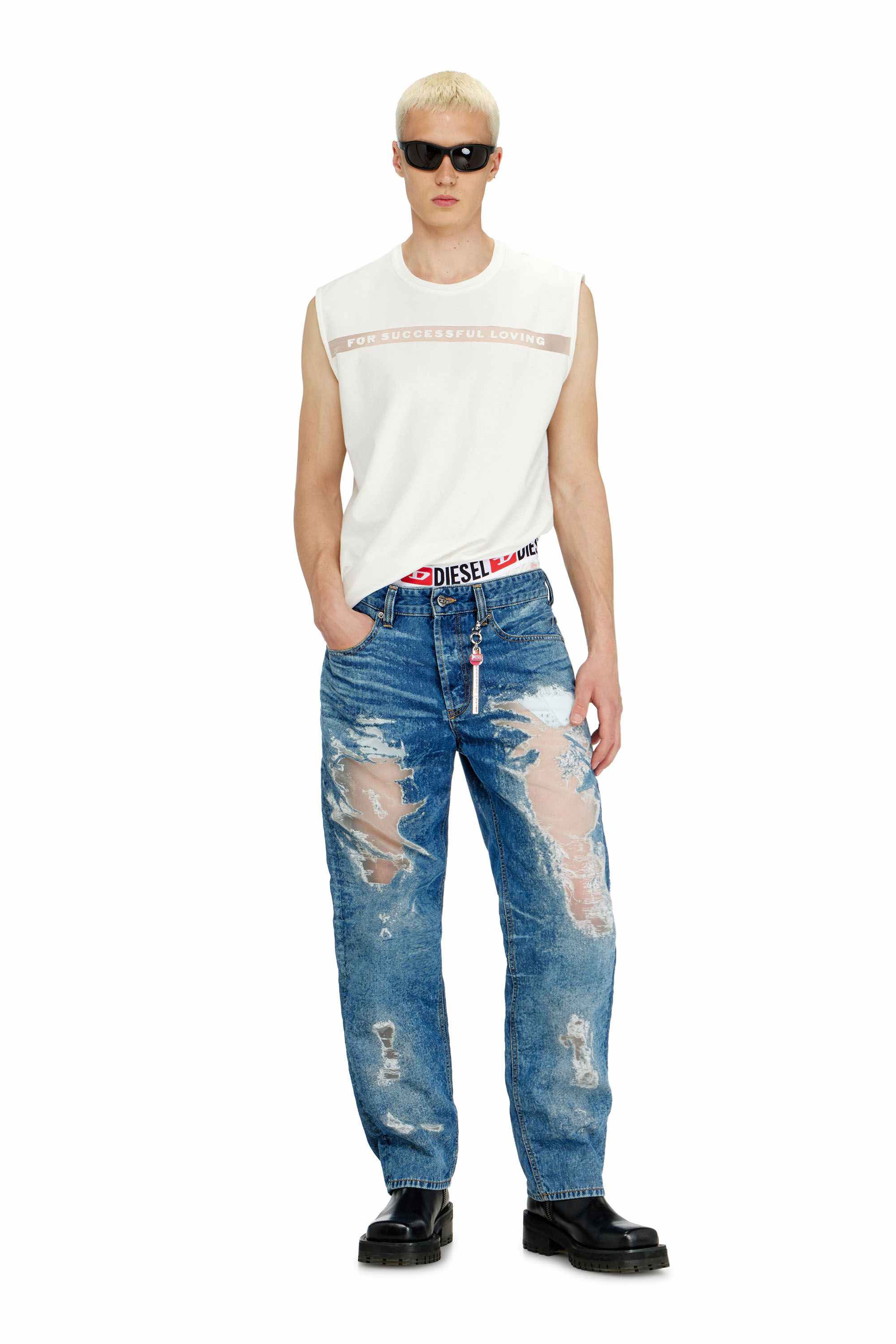 White Tank top with For Successful Loving logo