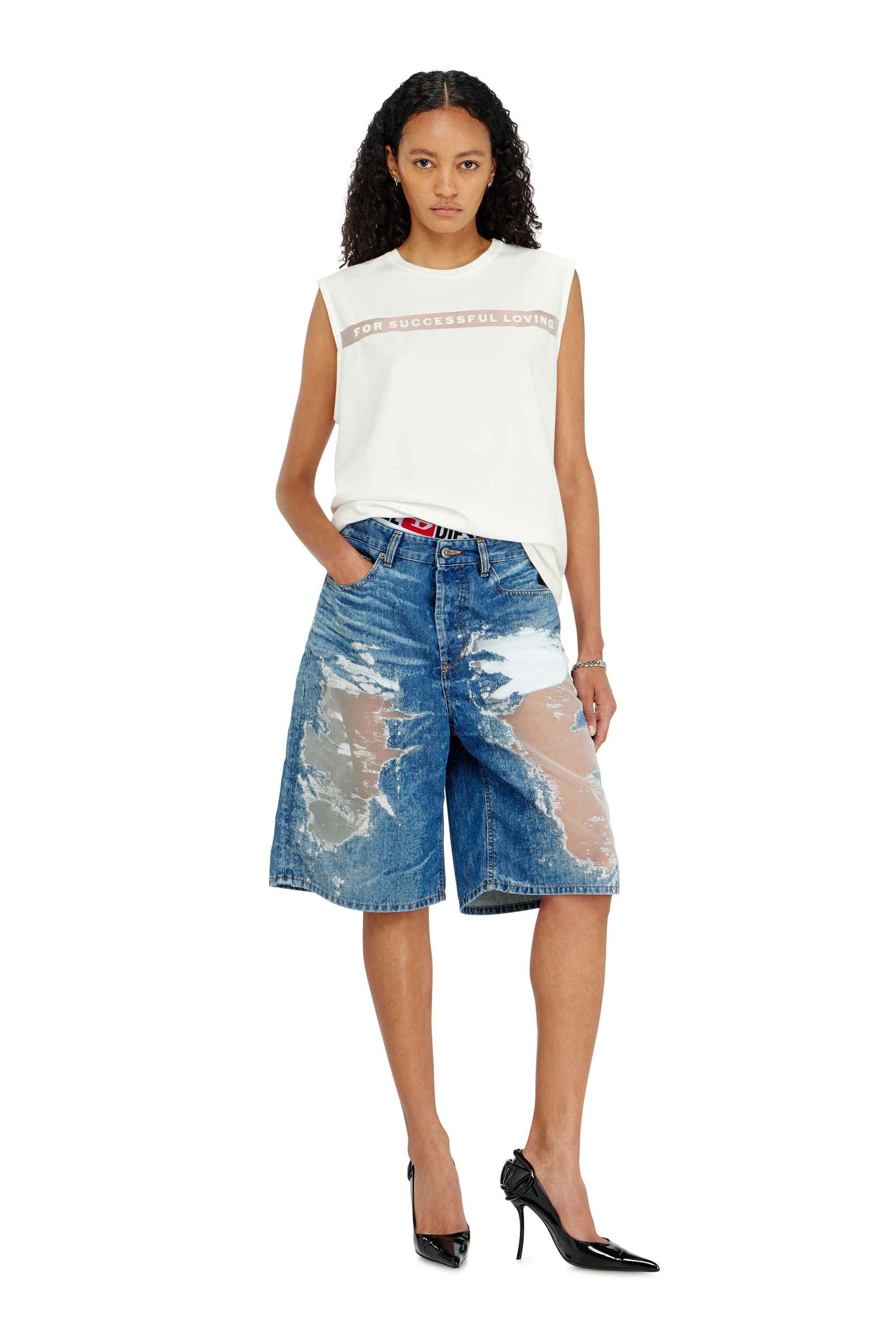 White Tank top with For Successful Loving logo
