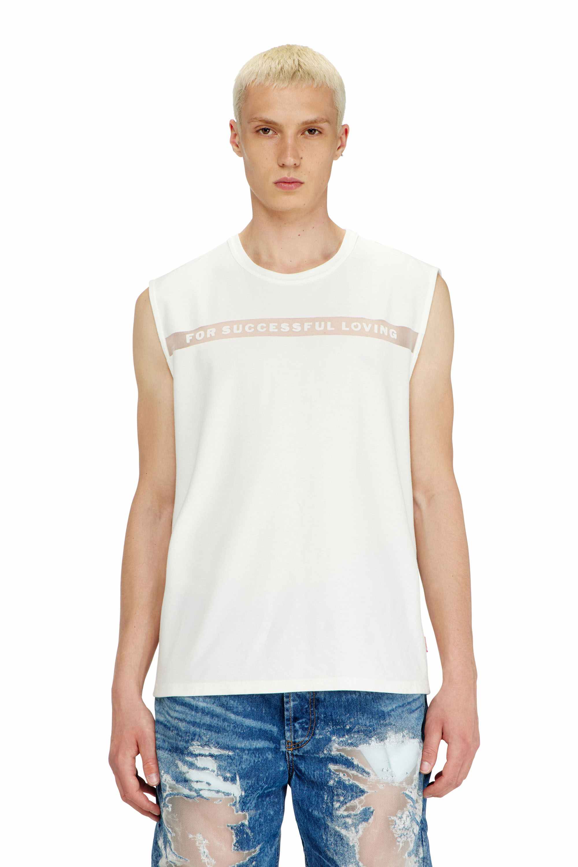 White Tank top with For Successful Loving logo