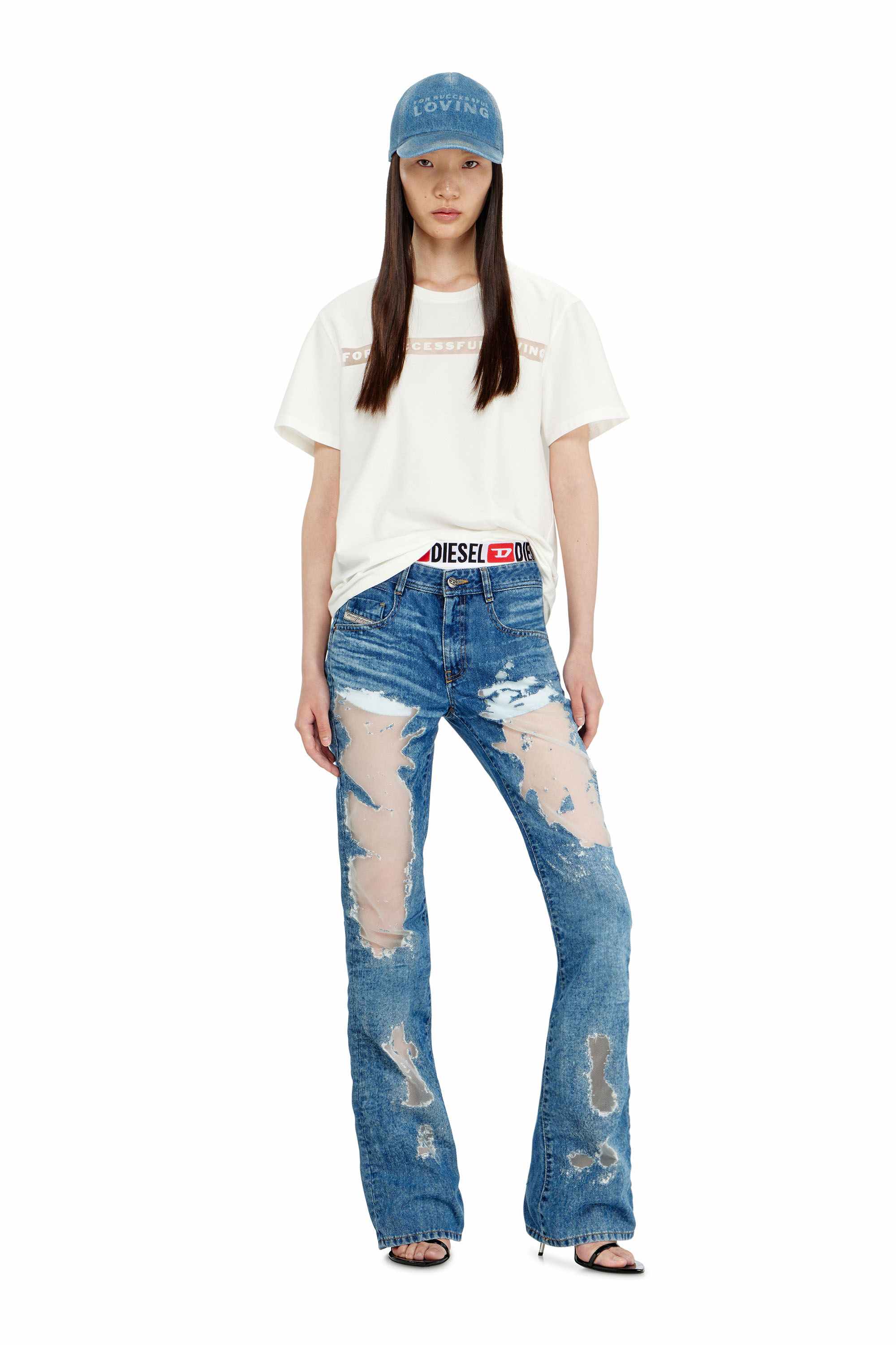 White T-shirt with For Successful Loving logo