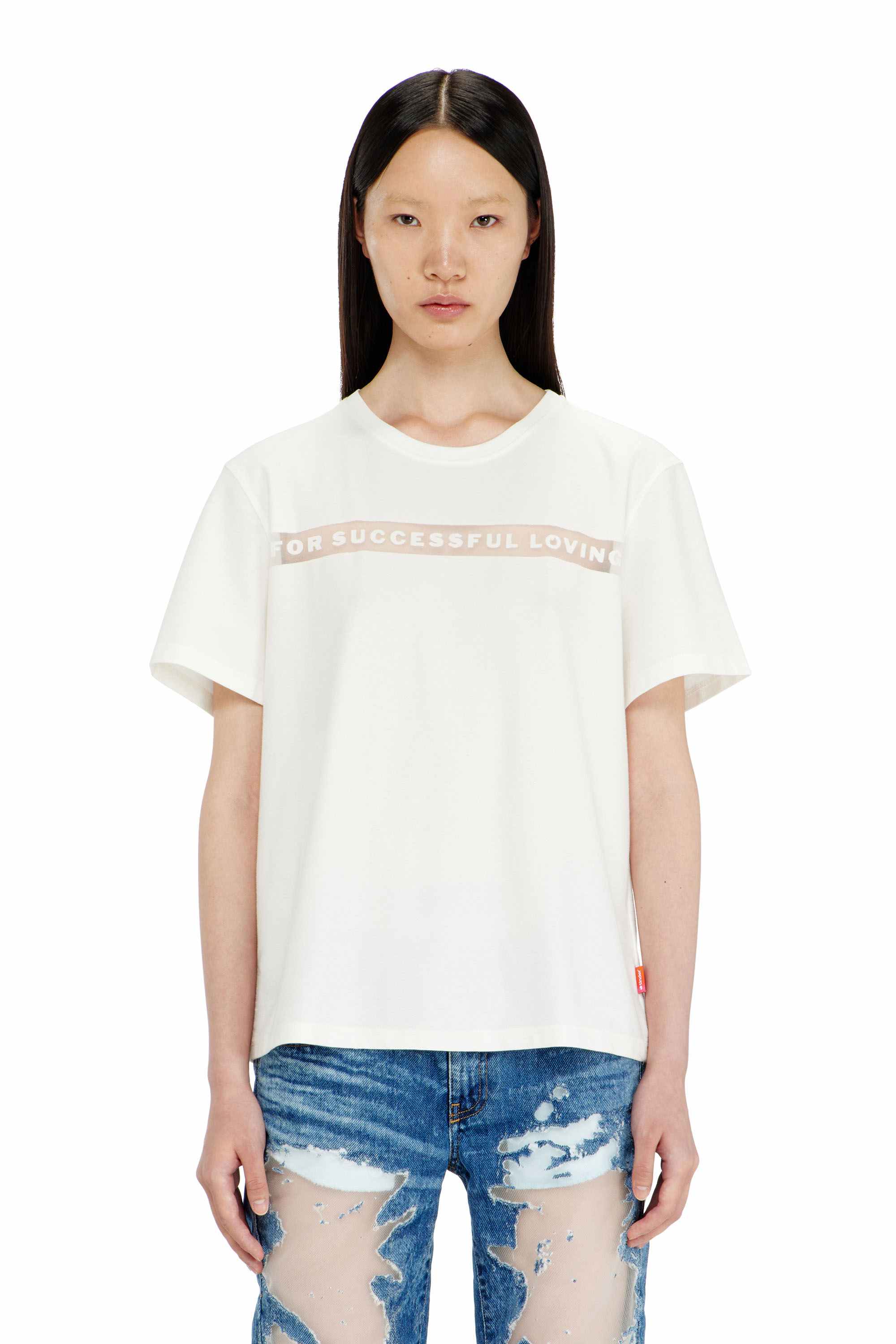 White T-shirt with For Successful Loving logo