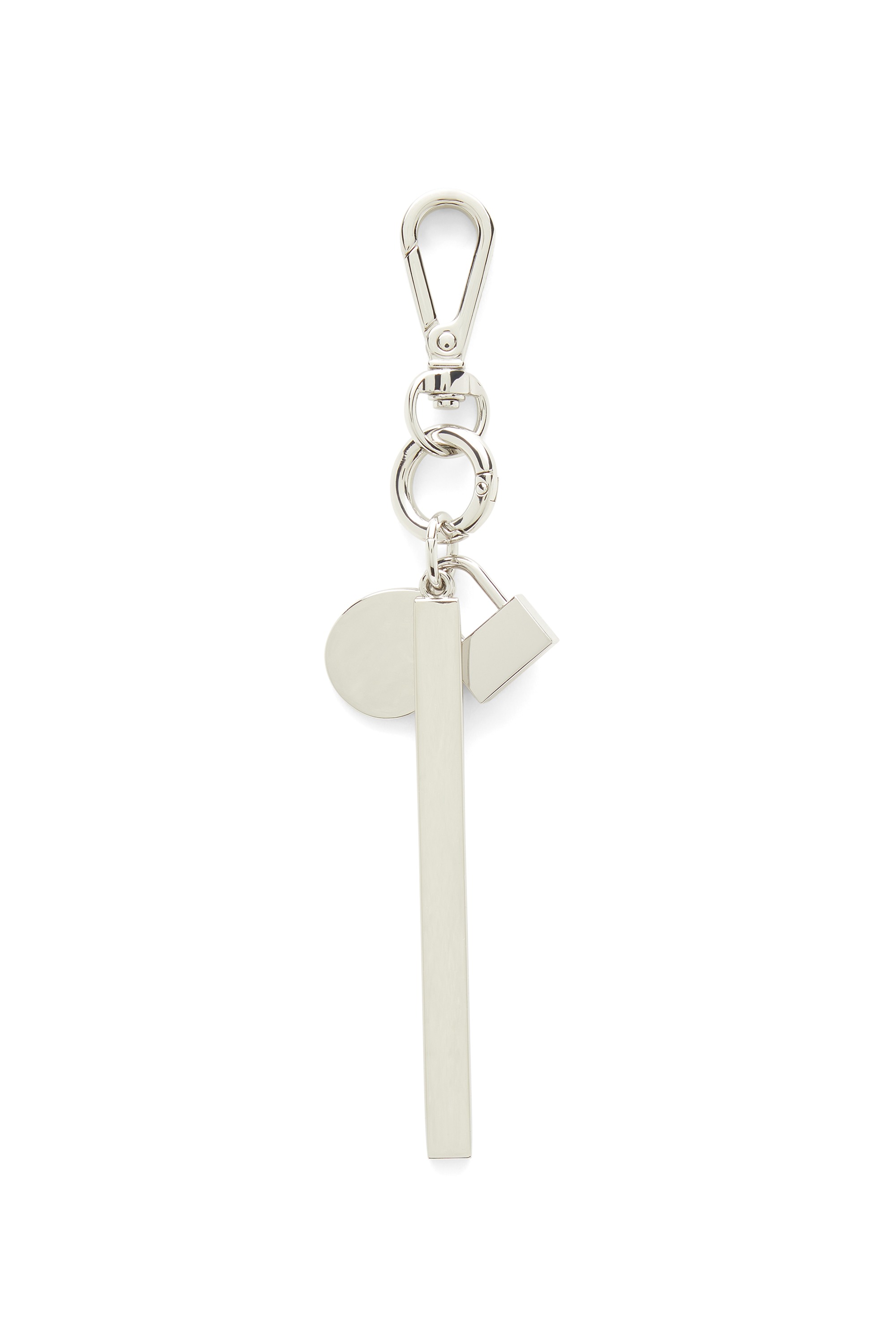 Pink Degradé metal keyring