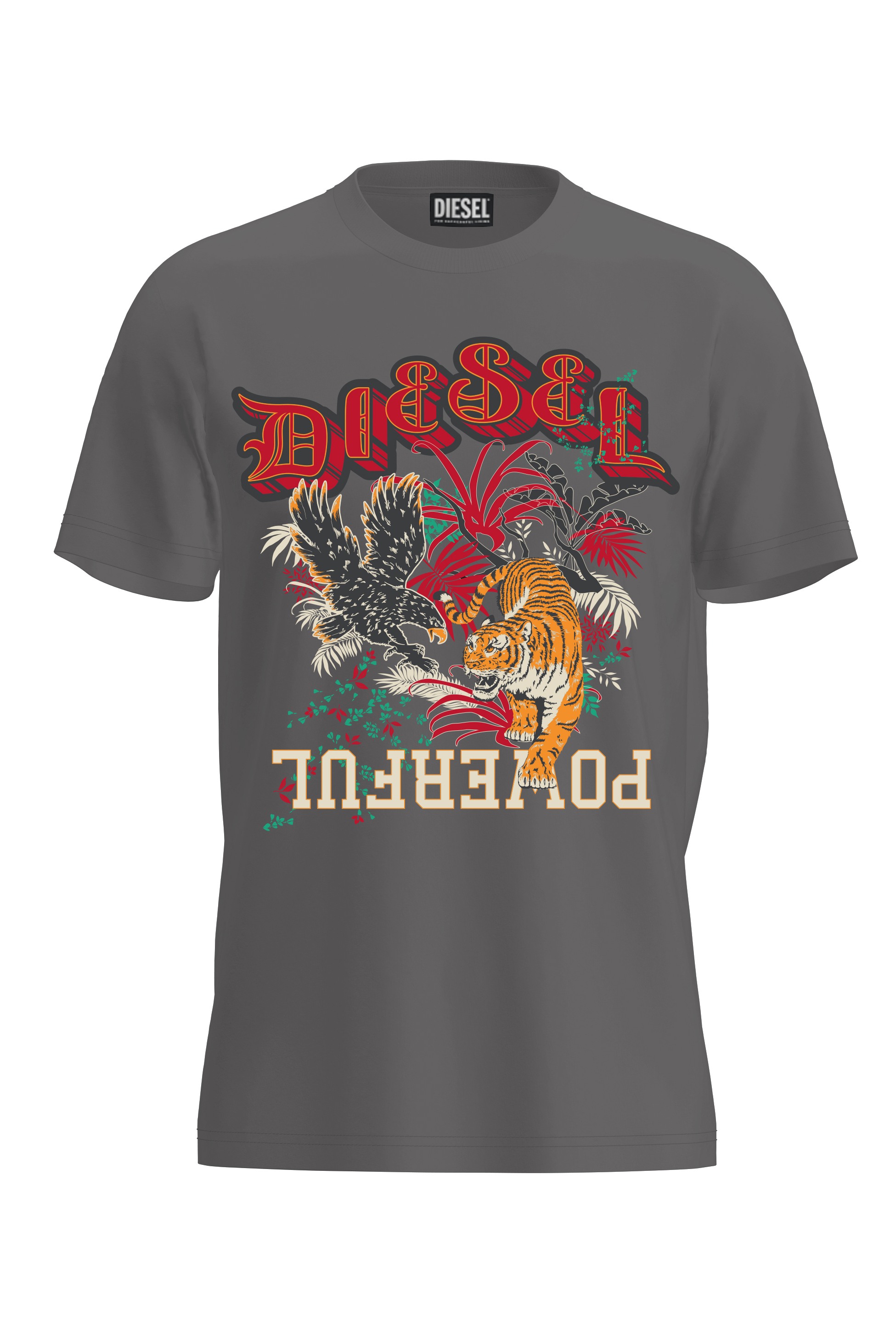 Grey T-Shirts O-JUST-NR.37