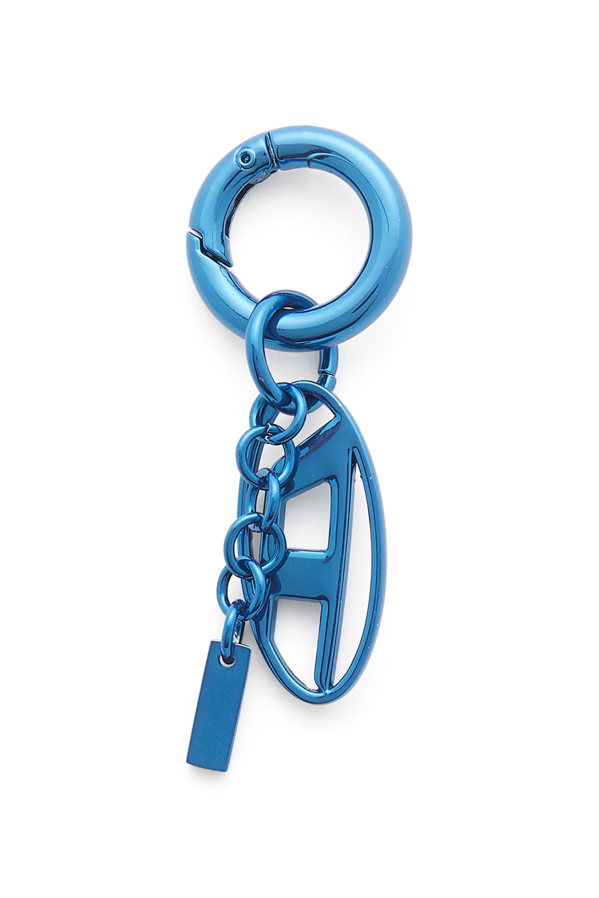 Blue Charm with Oval D charm