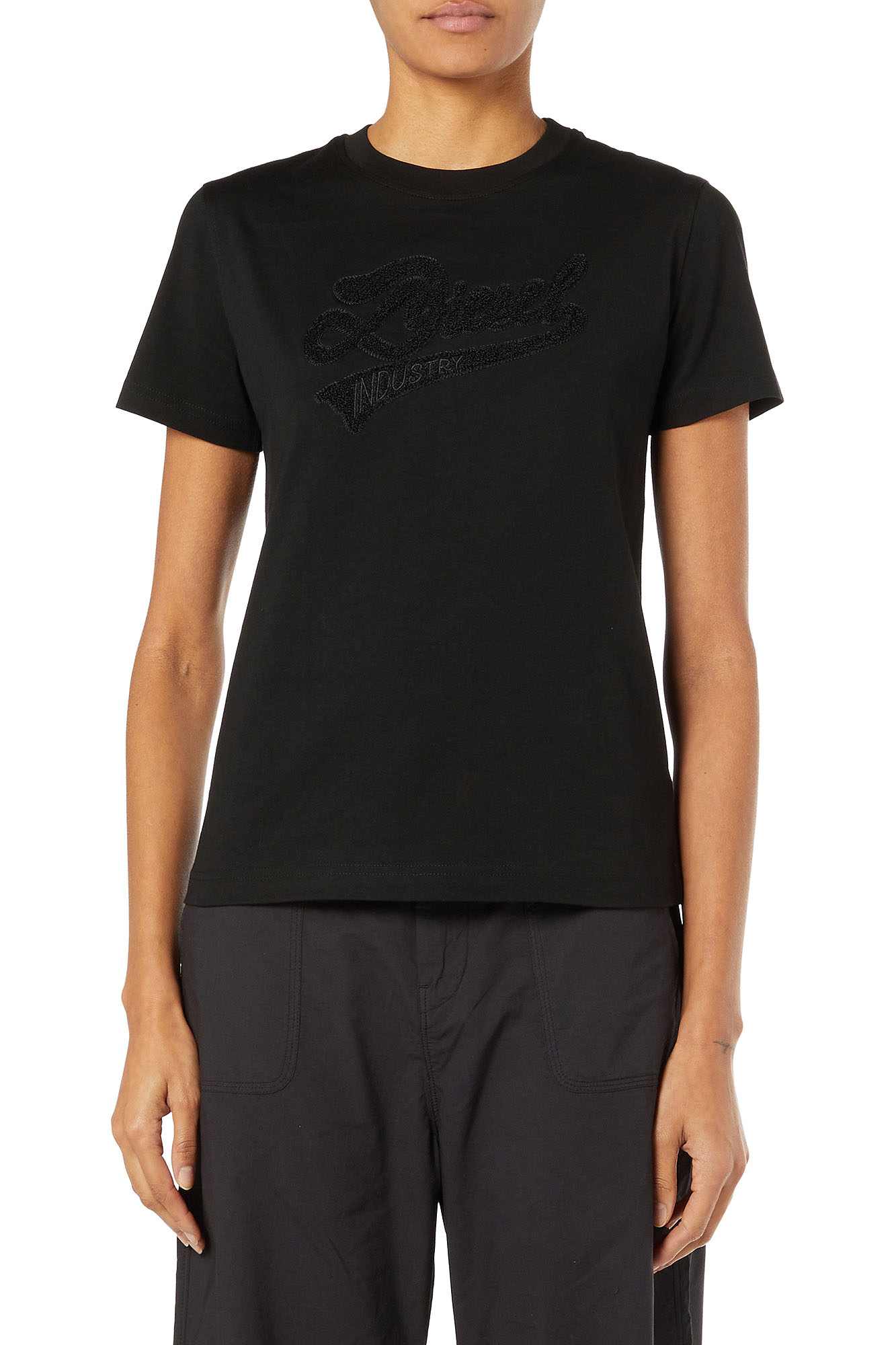 Black T-Shirts T-Reg-Sponge