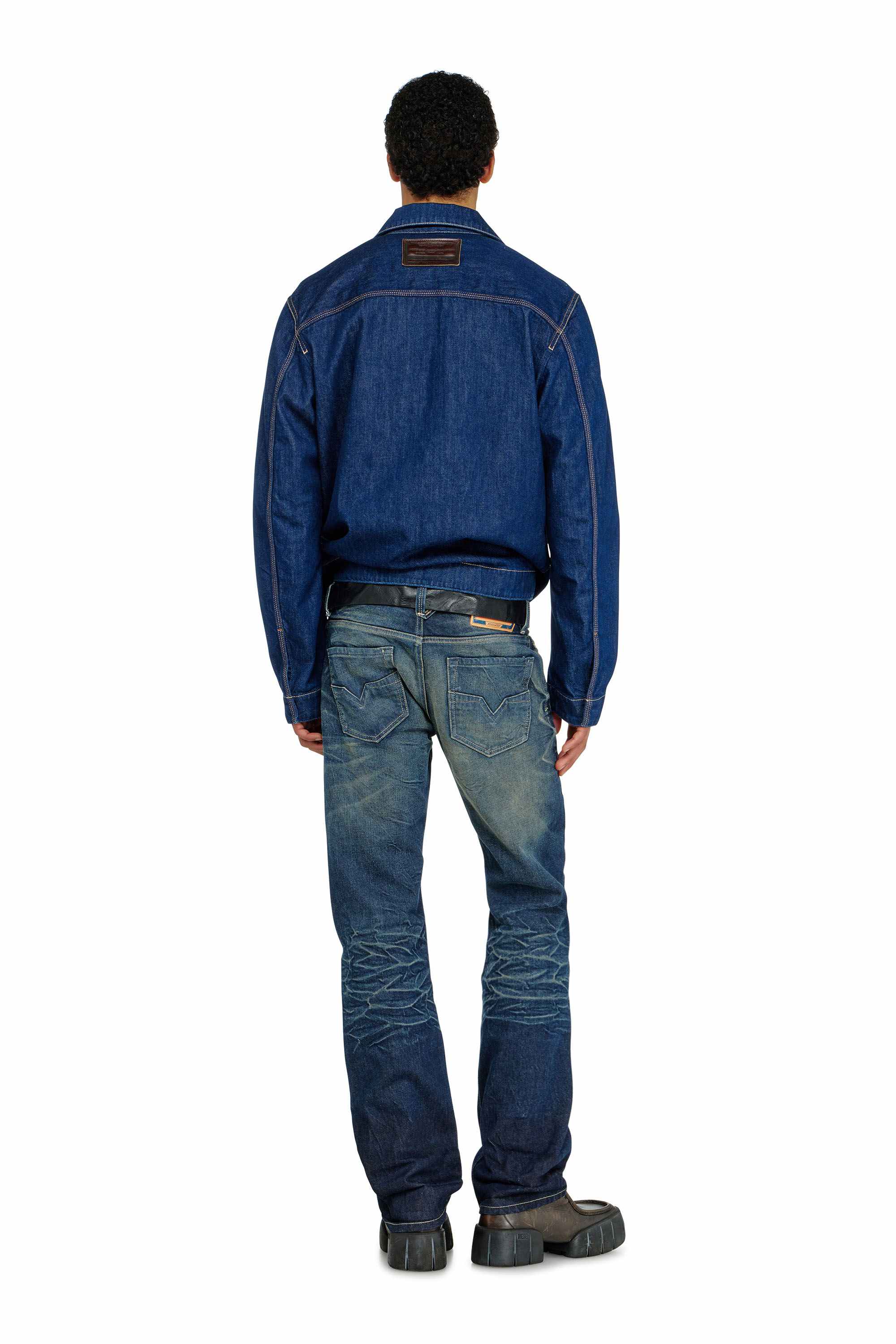 Blue Regular Jeans Low Waist 1985 Larkee