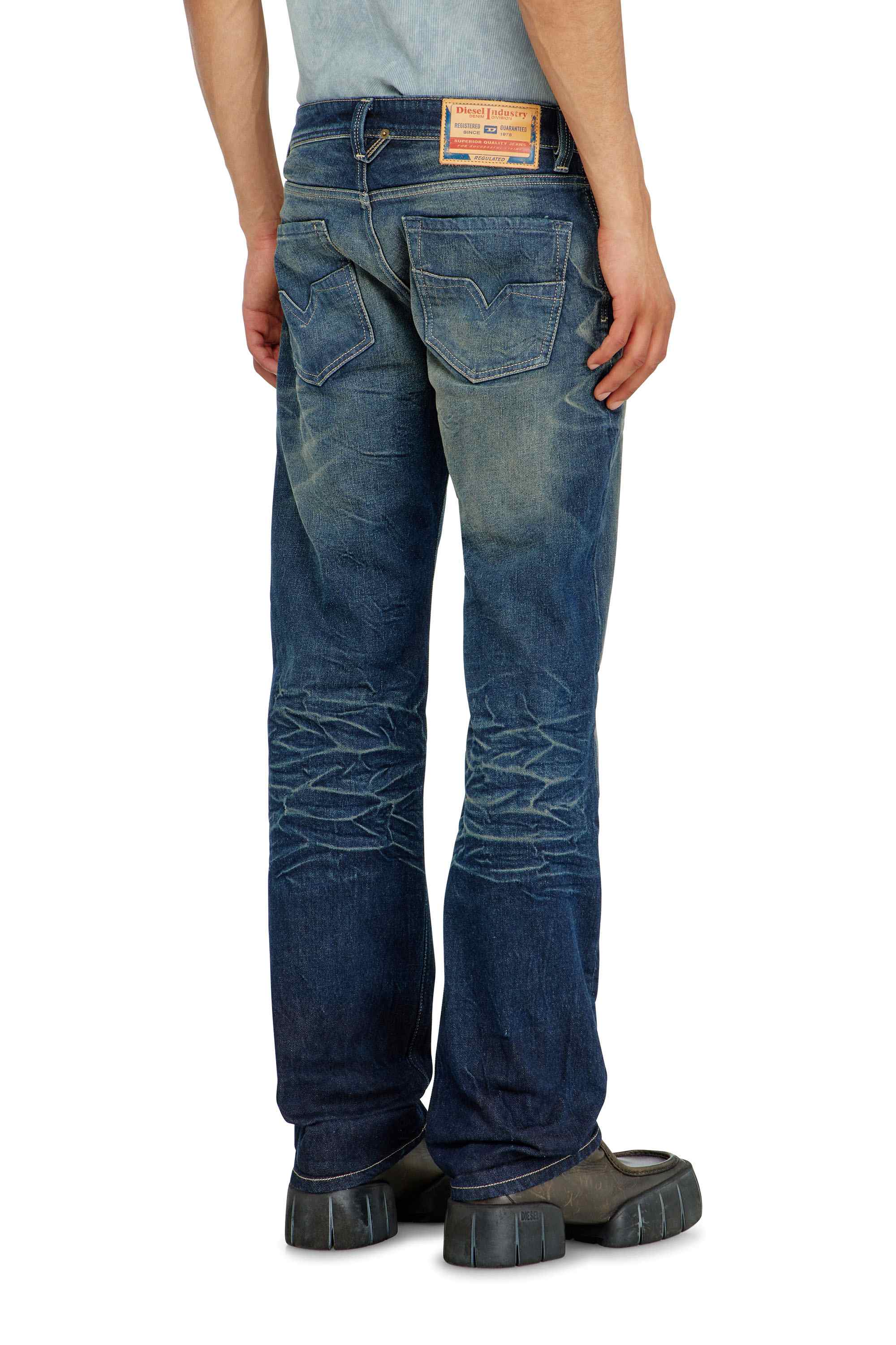 Blue Regular Jeans Low Waist 1985 Larkee