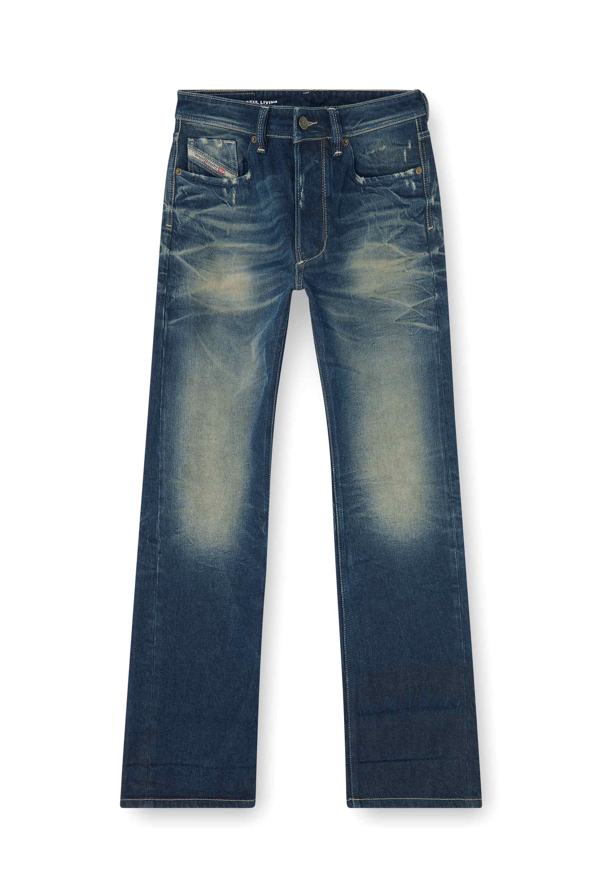 Blue Regular Jeans Low Waist 1985 Larkee