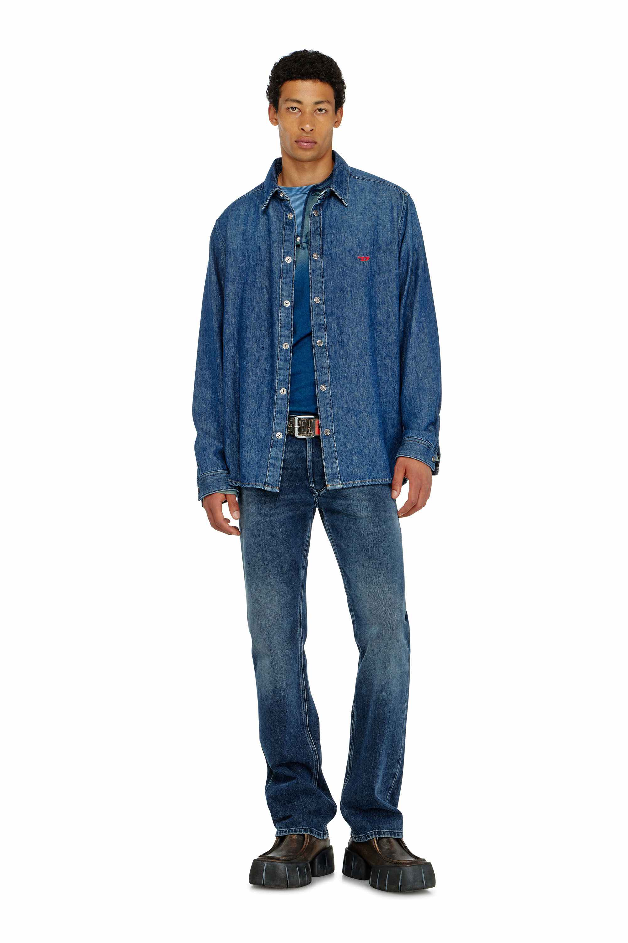 Dark blue Regular Jeans Low Waist 1985 Larkee