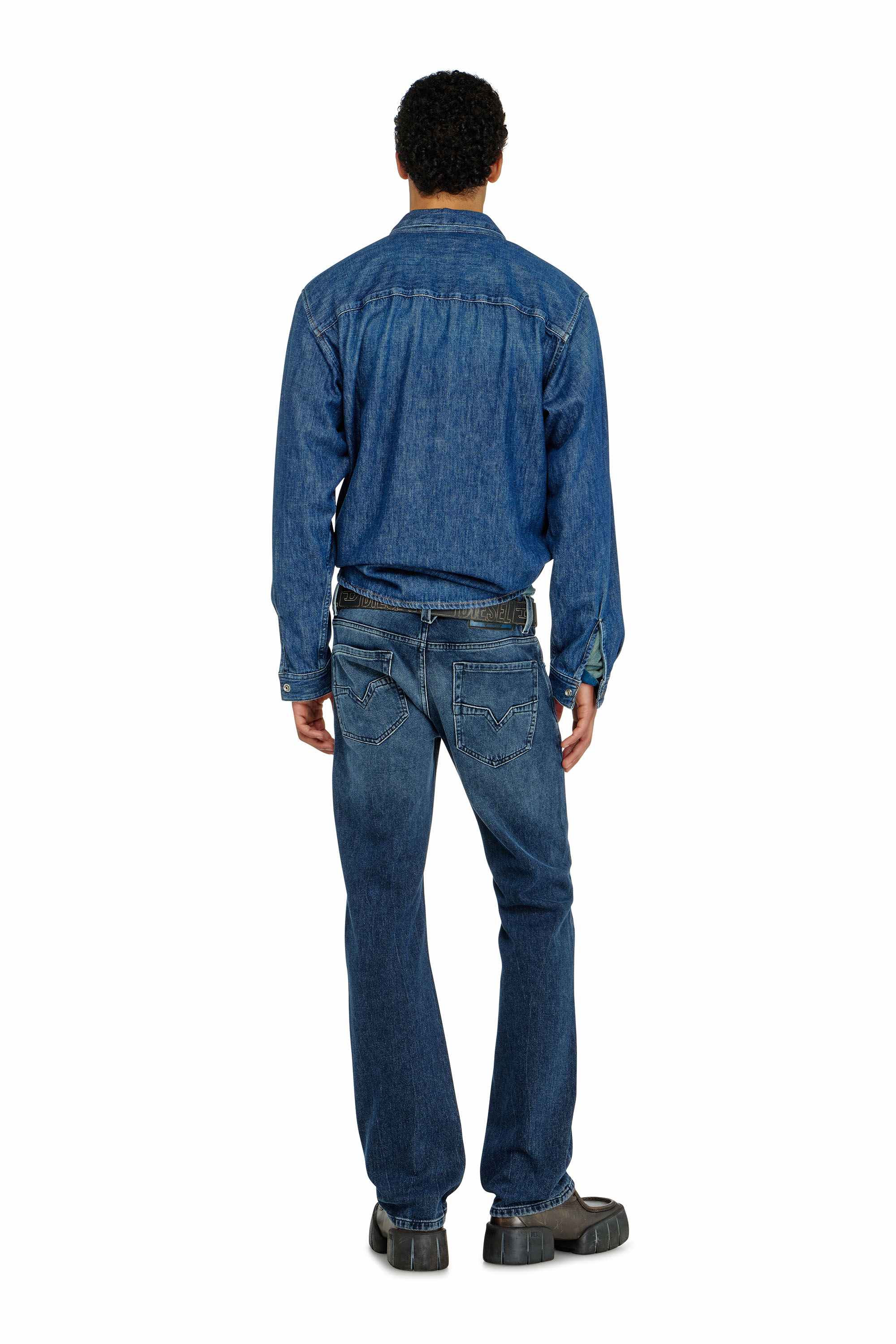 Dark blue Regular Jeans Low Waist 1985 Larkee