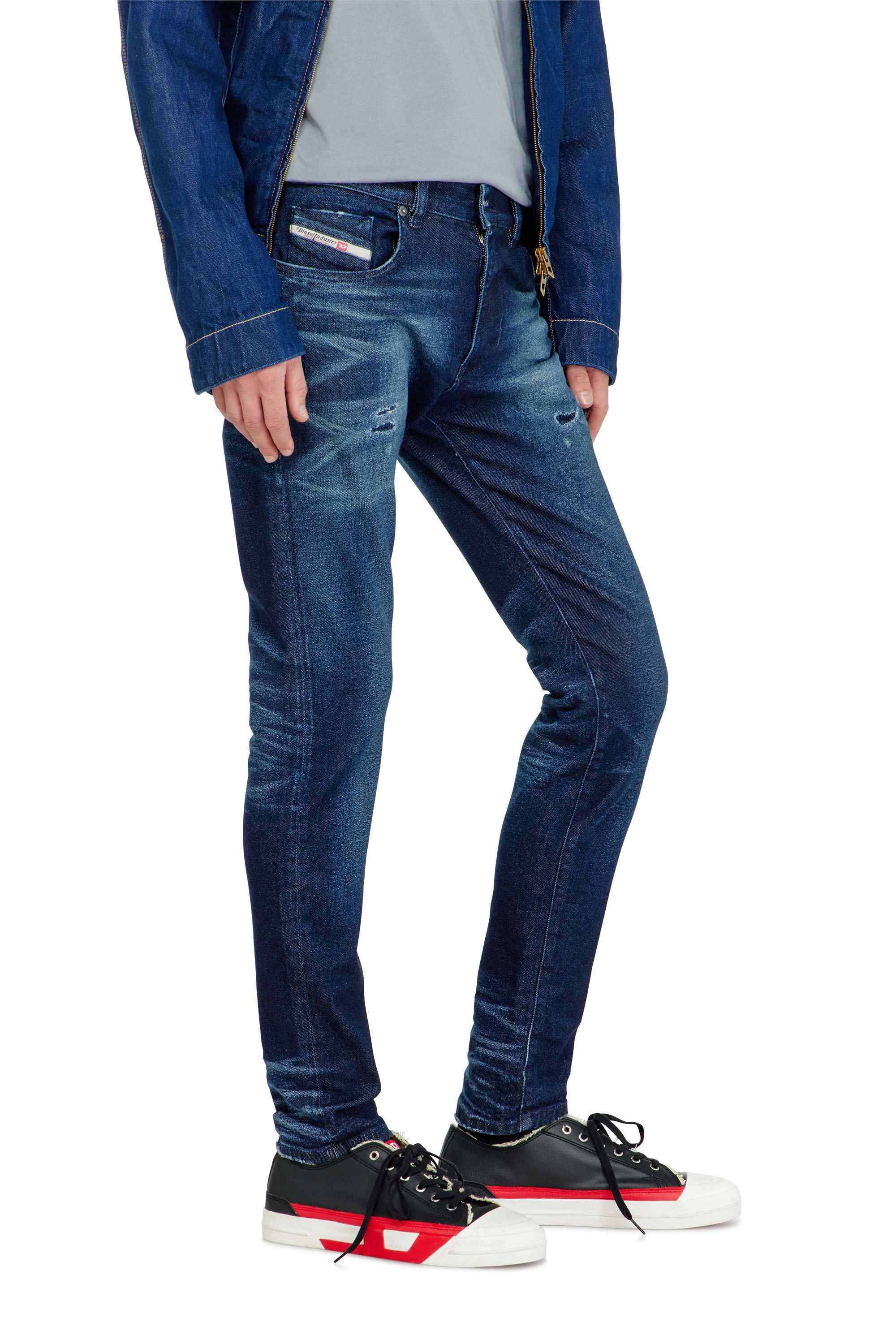 Dark blue Slim Jeans Regular Waist 2019 D-Strukt