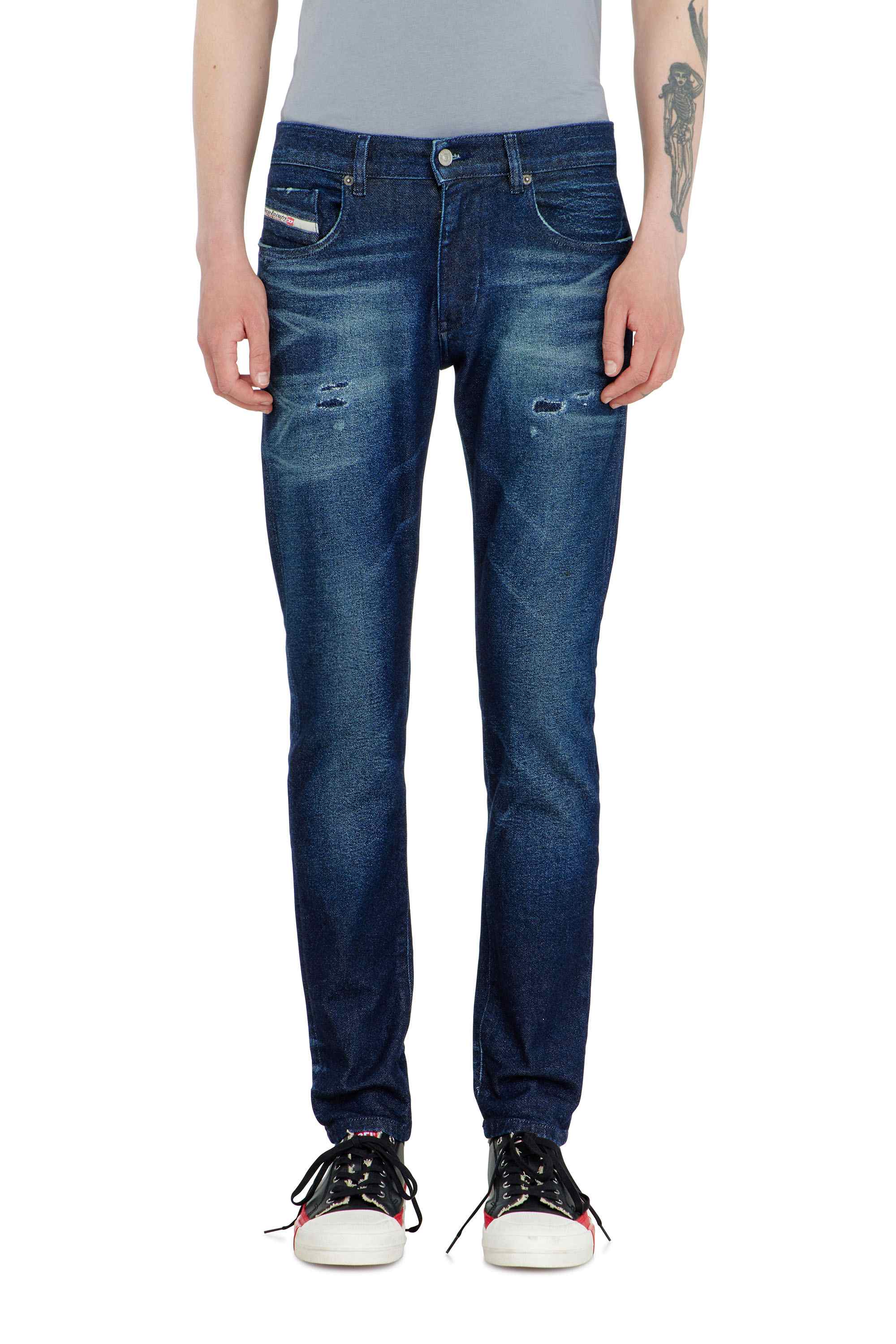 Dark blue Slim Jeans Regular Waist 2019 D-Strukt