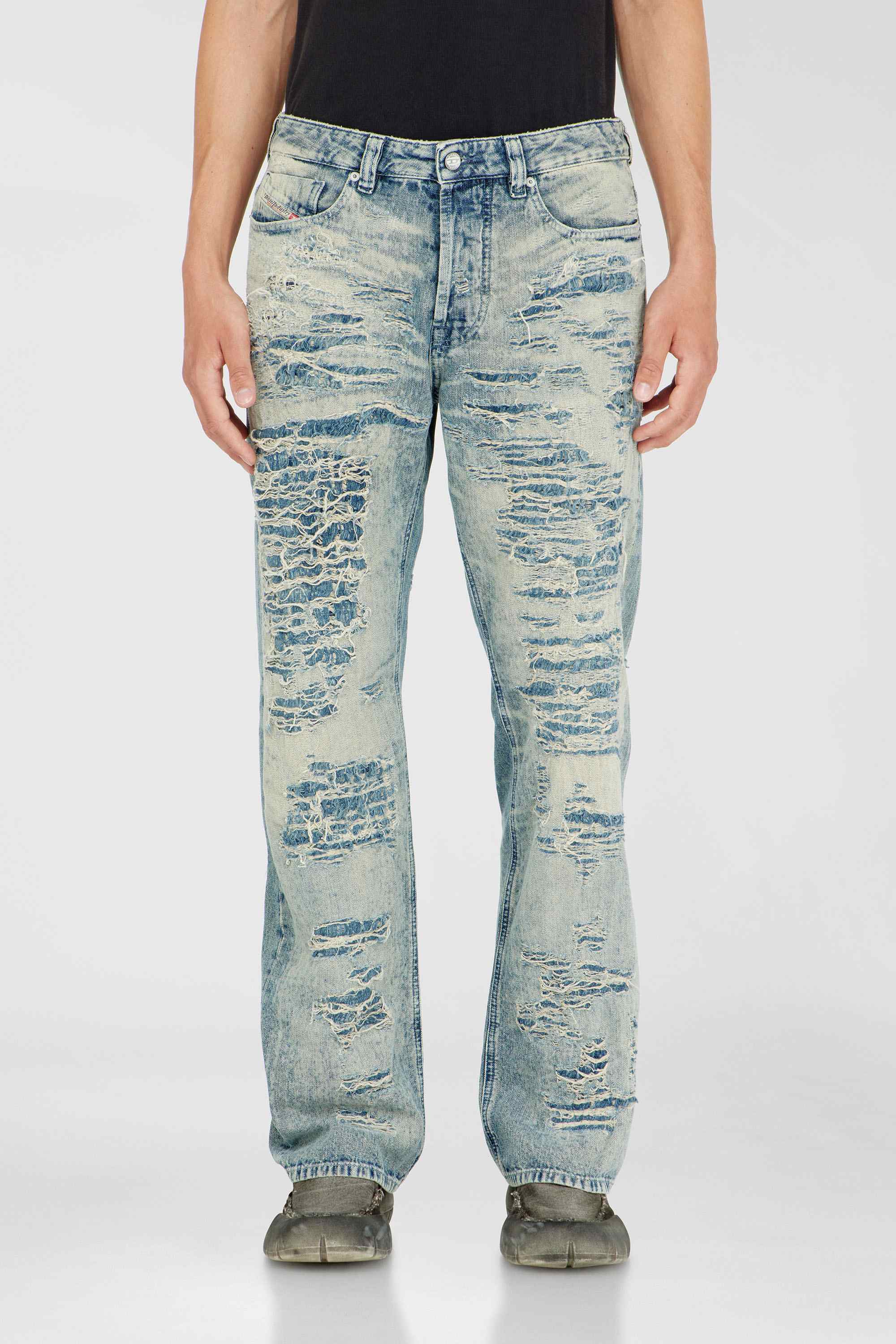 Blue Relaxed Jeans Regular Waist 1980 D-Eeper