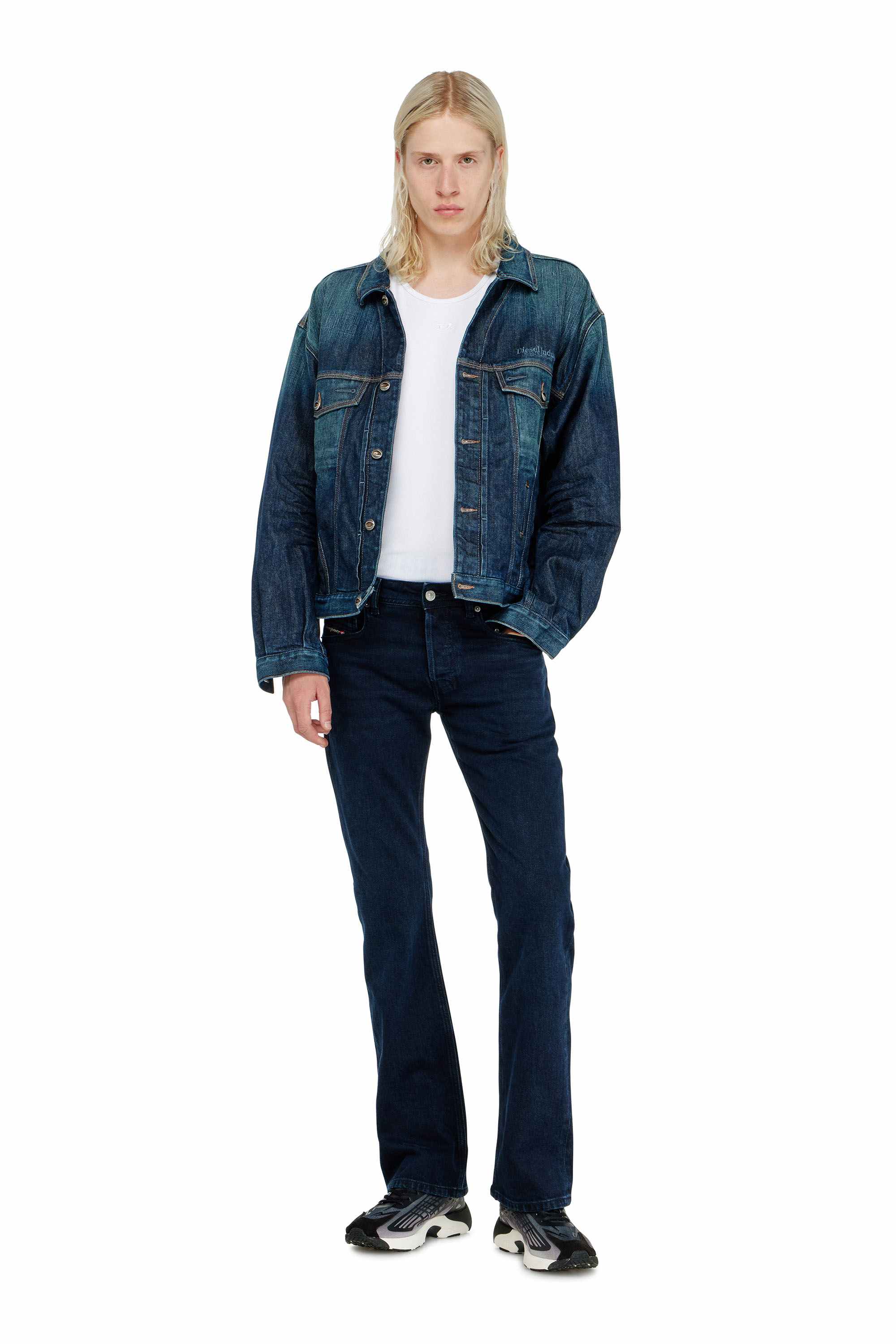 Dark blue Bootcut Jeans Low Waist 2007 Zatiny