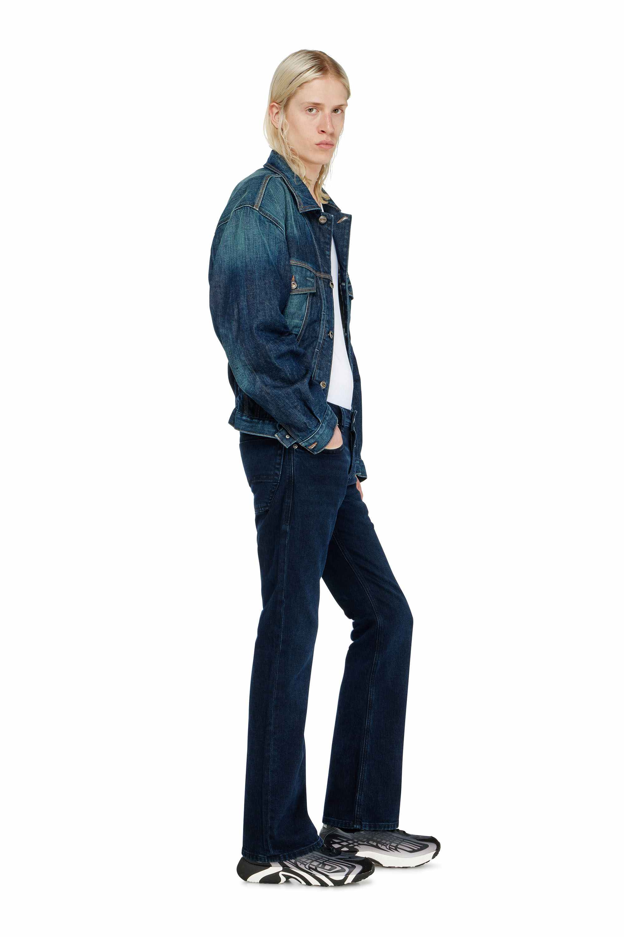 Dark blue Bootcut Jeans Low Waist 2007 Zatiny