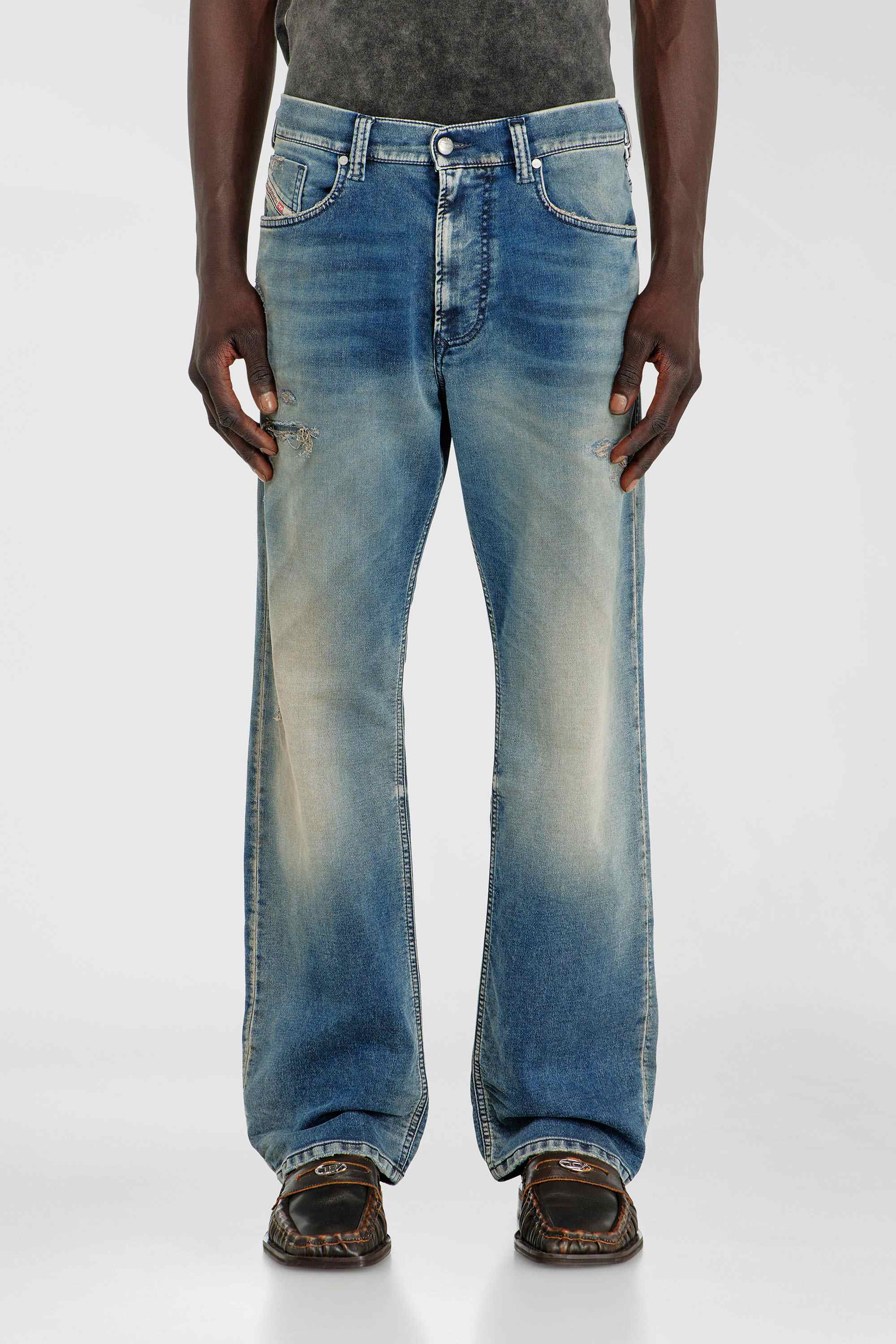 Blue Relaxed Regular Waist 2080 D-Reel Joggjeans®